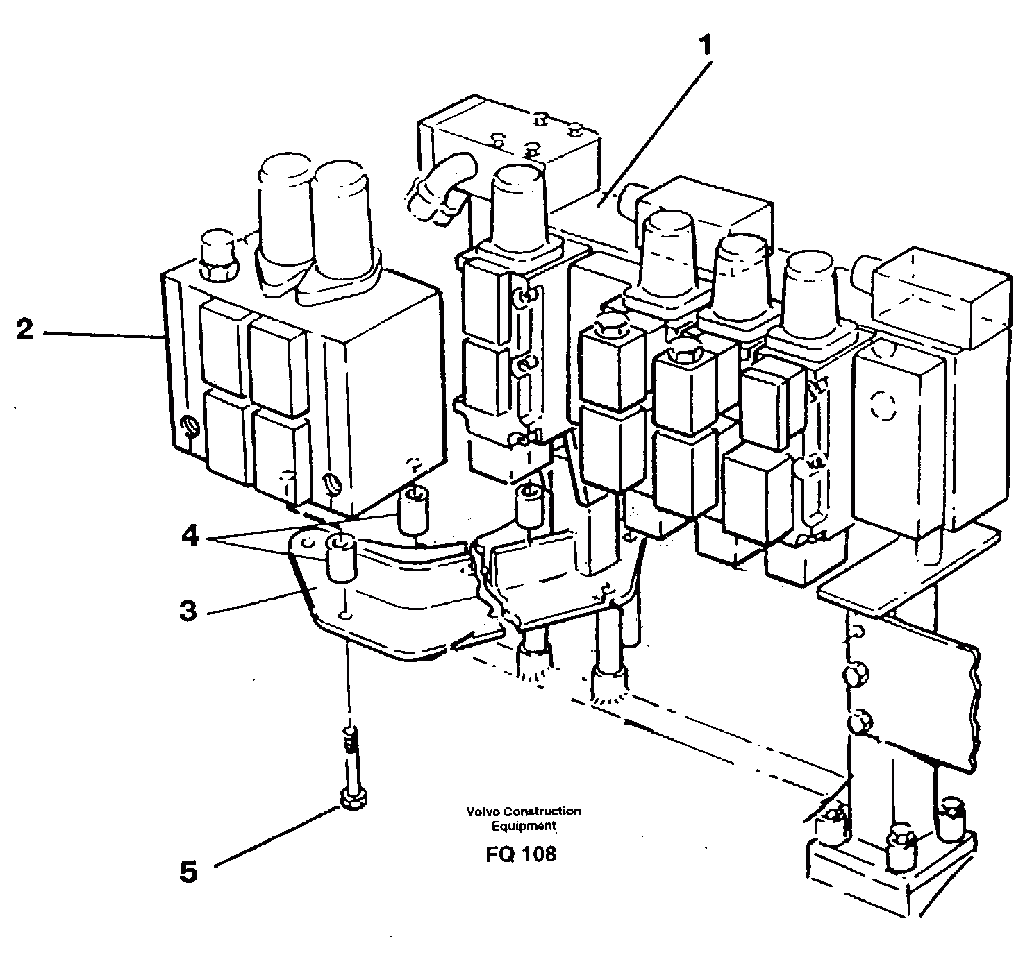 Схема запчастей Volvo EC130 - 30691 Valve block, crawlers EC130 ?KERMAN ?KERMAN EC130 SER NO - 103