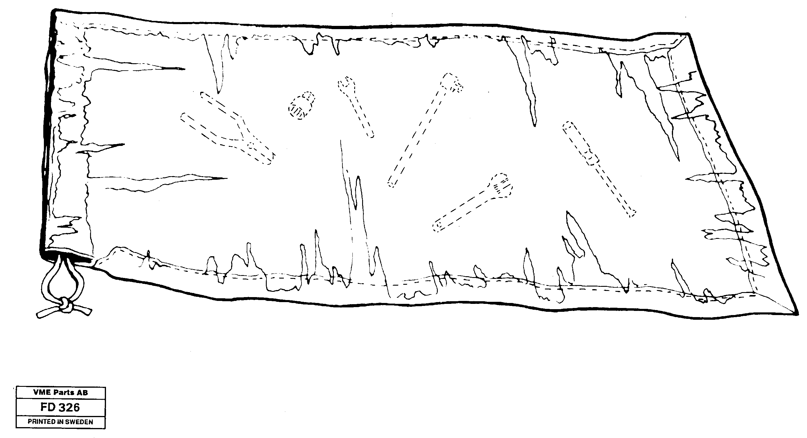 Схема запчастей Volvo EW150 - 34815 Инструменты для ремонта EW150 ?KERMAN ?KERMAN EW150 SER NO - 318