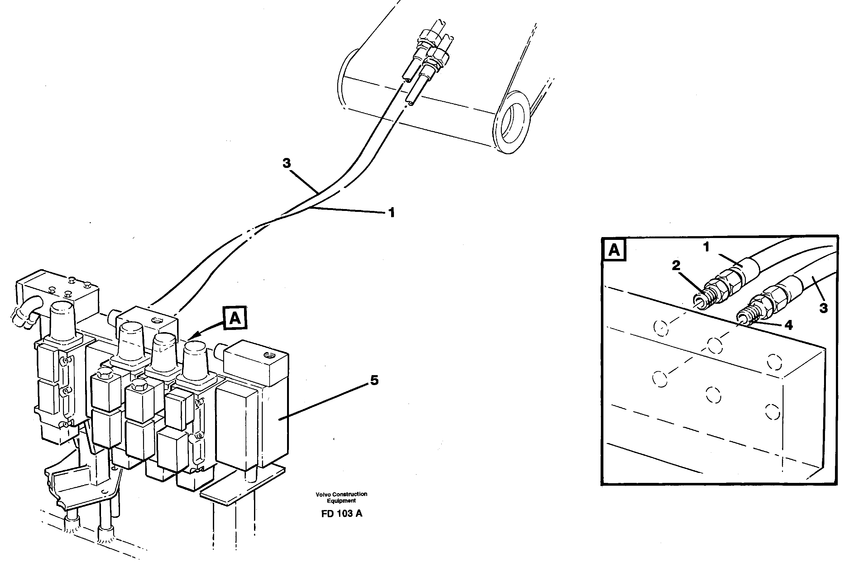 Схема запчастей Volvo EW150 - 35066 Hydraulic system,bucket EW150 ?KERMAN ?KERMAN EW150 SER NO - 318