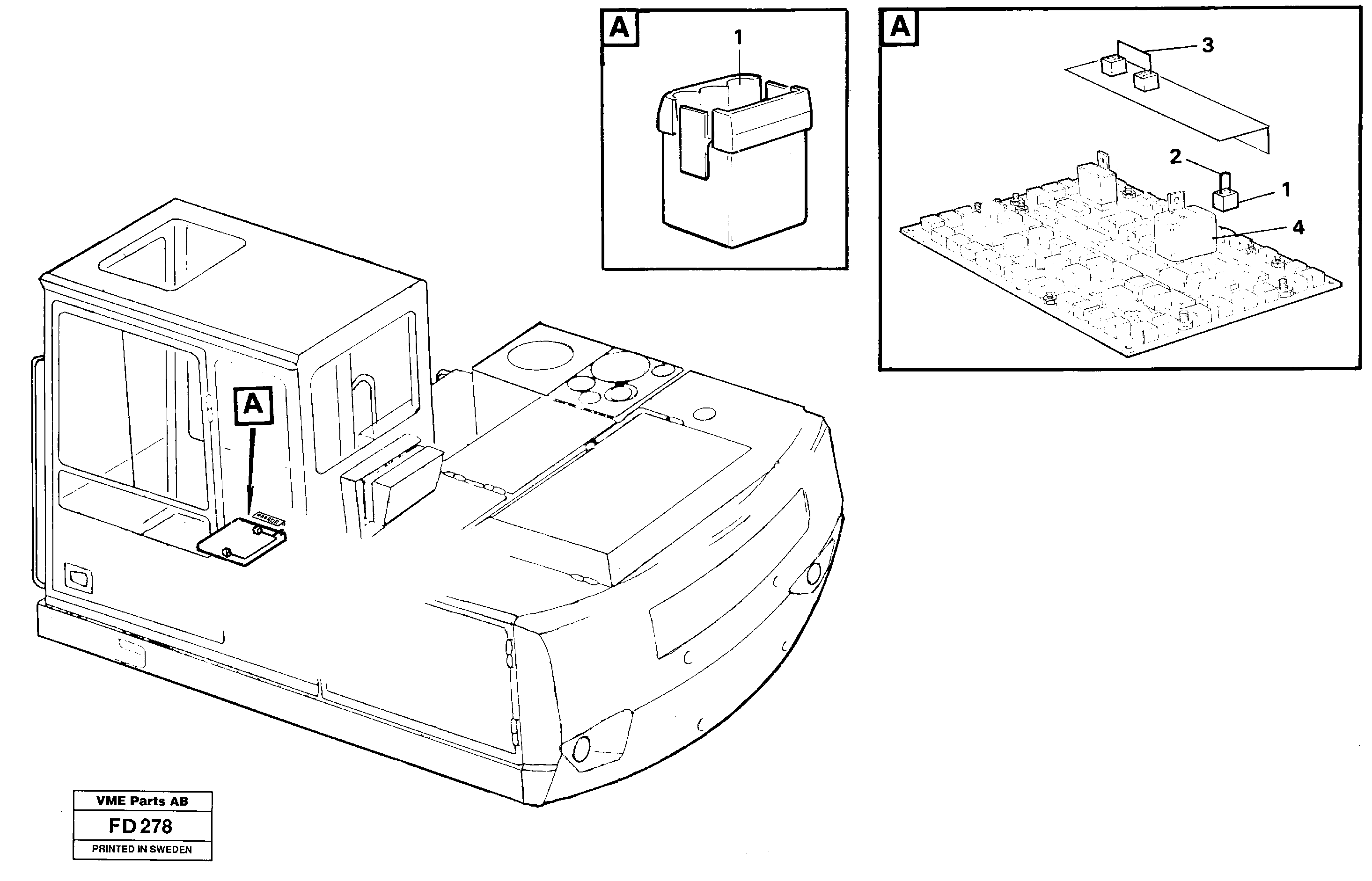 Схема запчастей Volvo EW150 - 16486 Electric installation for hydraulic hammer EW150 ?KERMAN ?KERMAN EW150 SER NO - 318