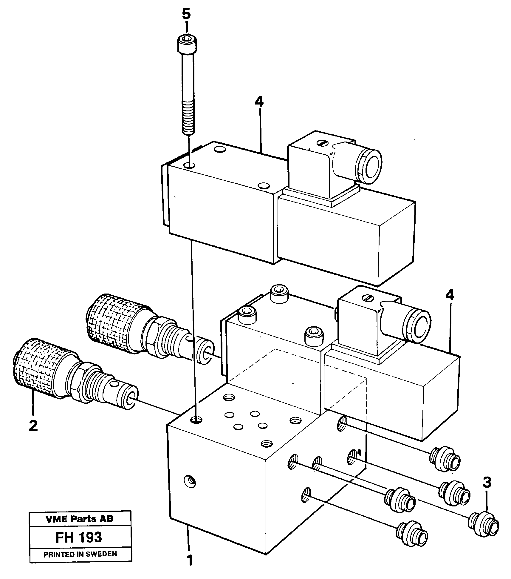 Схема запчастей Volvo EC300 - 39200 Control block EC300 ?KERMAN ?KERMAN EC300