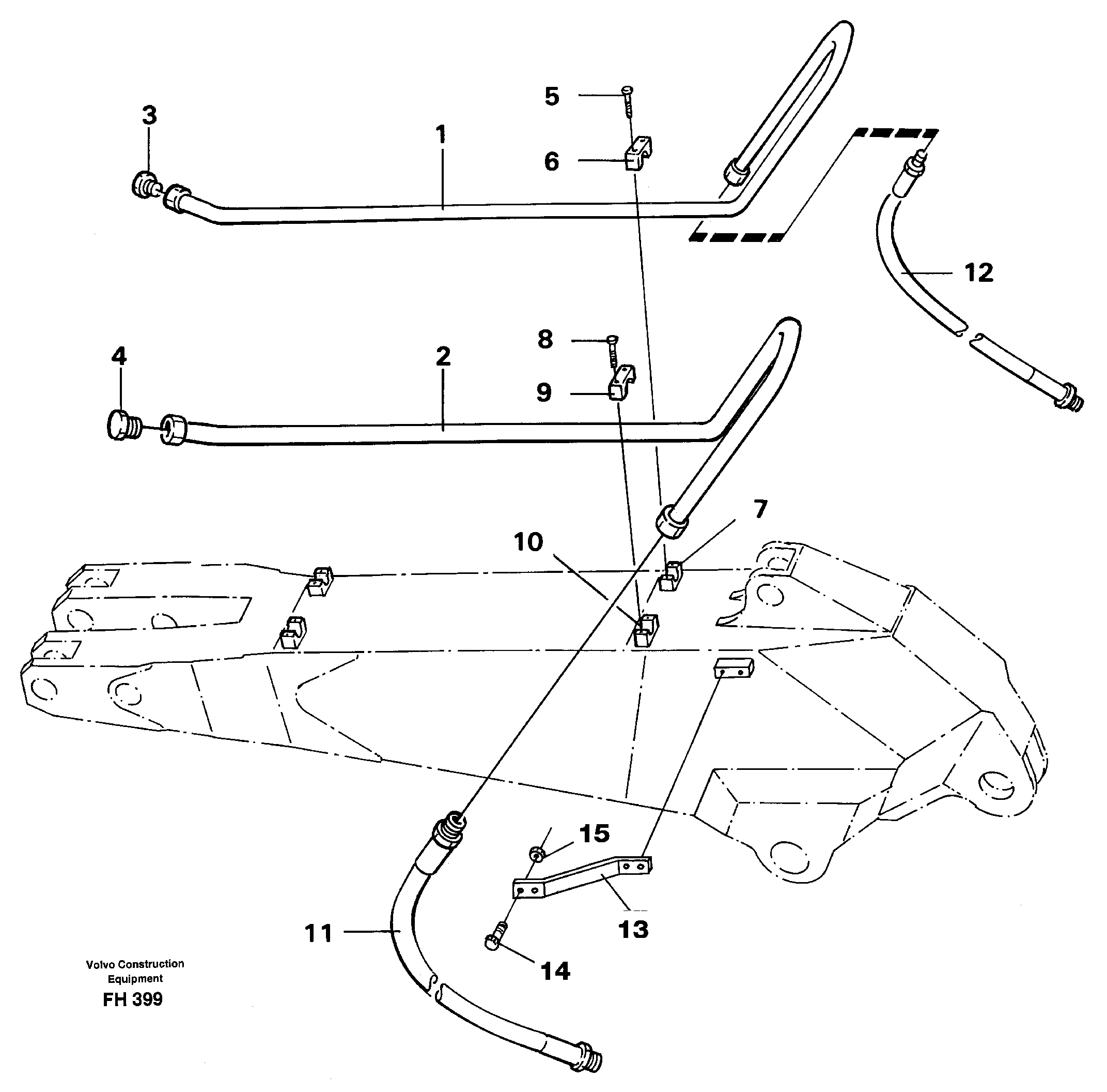 Схема запчастей Volvo EC300 - 29599 Hydr. Hammer equipment, Dipper EC300 ?KERMAN ?KERMAN EC300