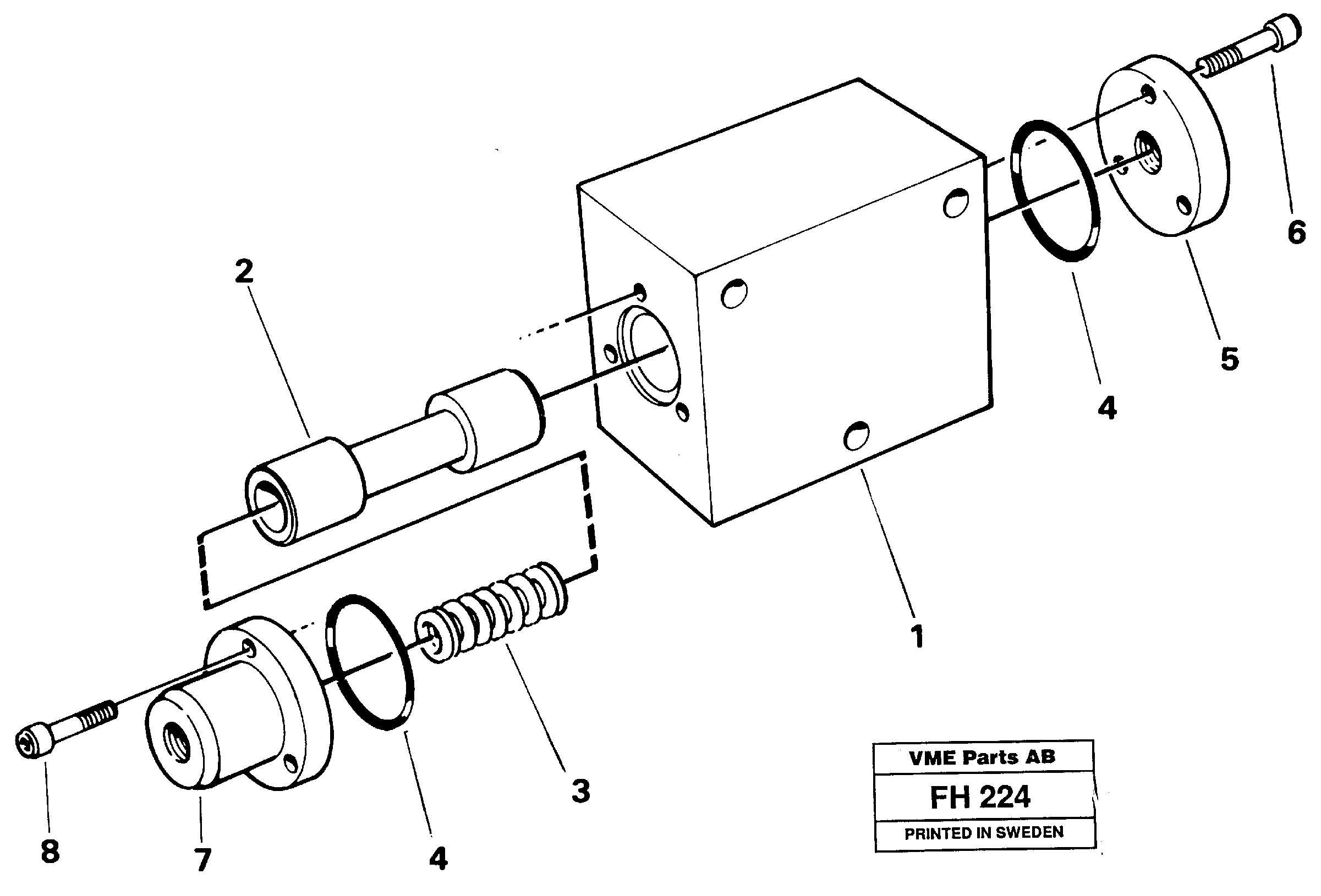 Схема запчастей Volvo EC300 - 30646 Valve,crawlerbrake EC300 ?KERMAN ?KERMAN EC300