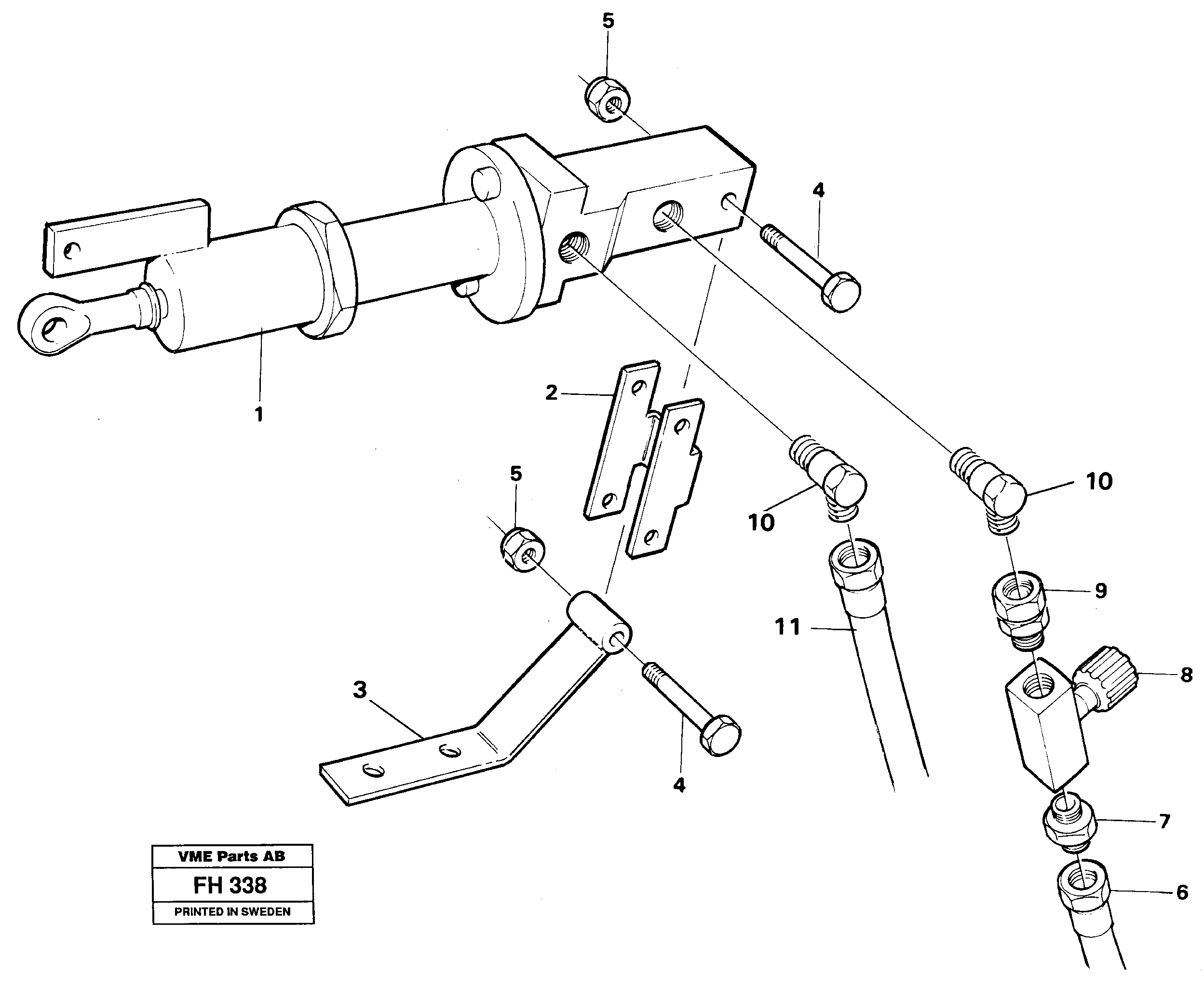 Схема запчастей Volvo EC300 - 36175 Fuel miser EC300 ?KERMAN ?KERMAN EC300