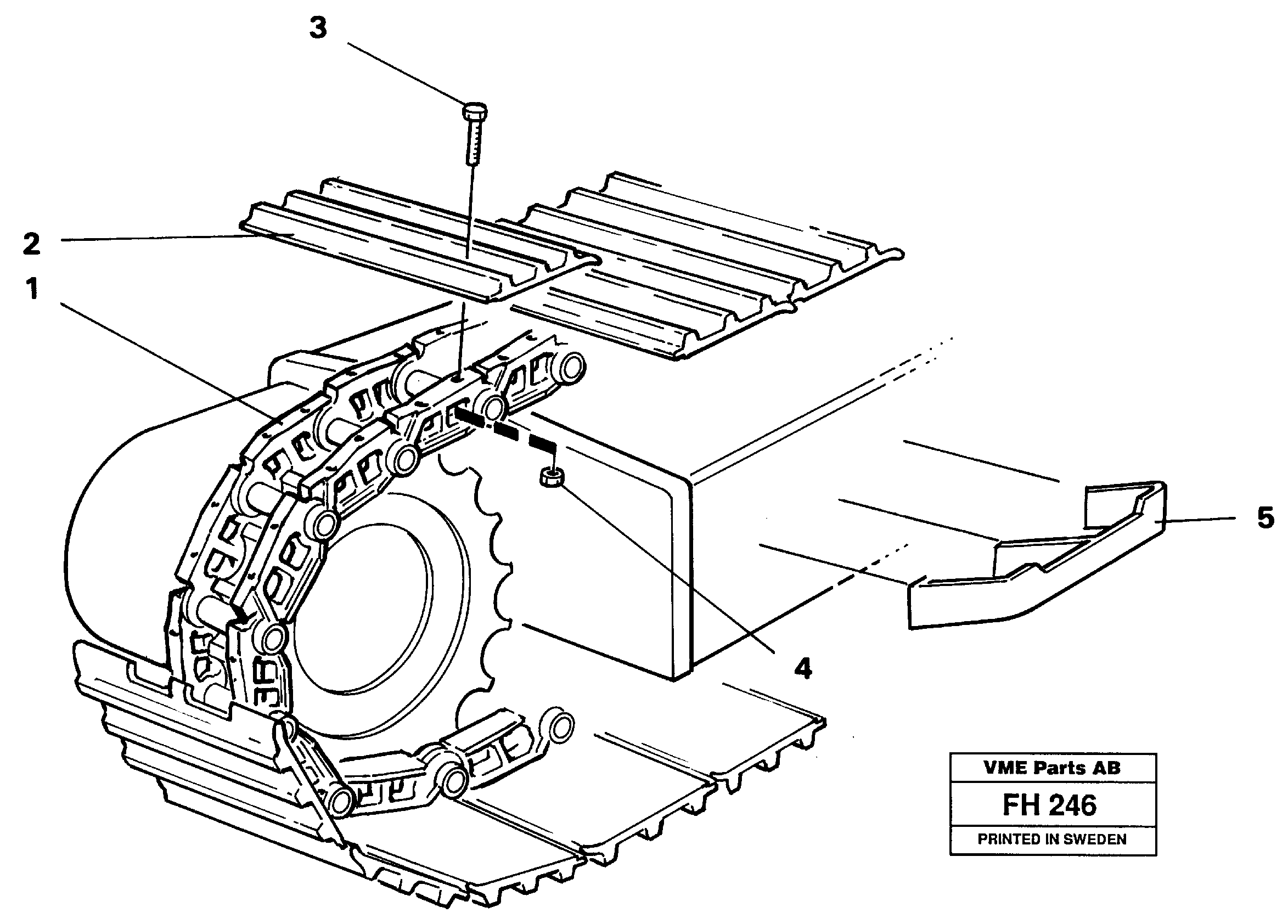 Схема запчастей Volvo EC300 - 30931 Crawler track EC300 ?KERMAN ?KERMAN EC300
