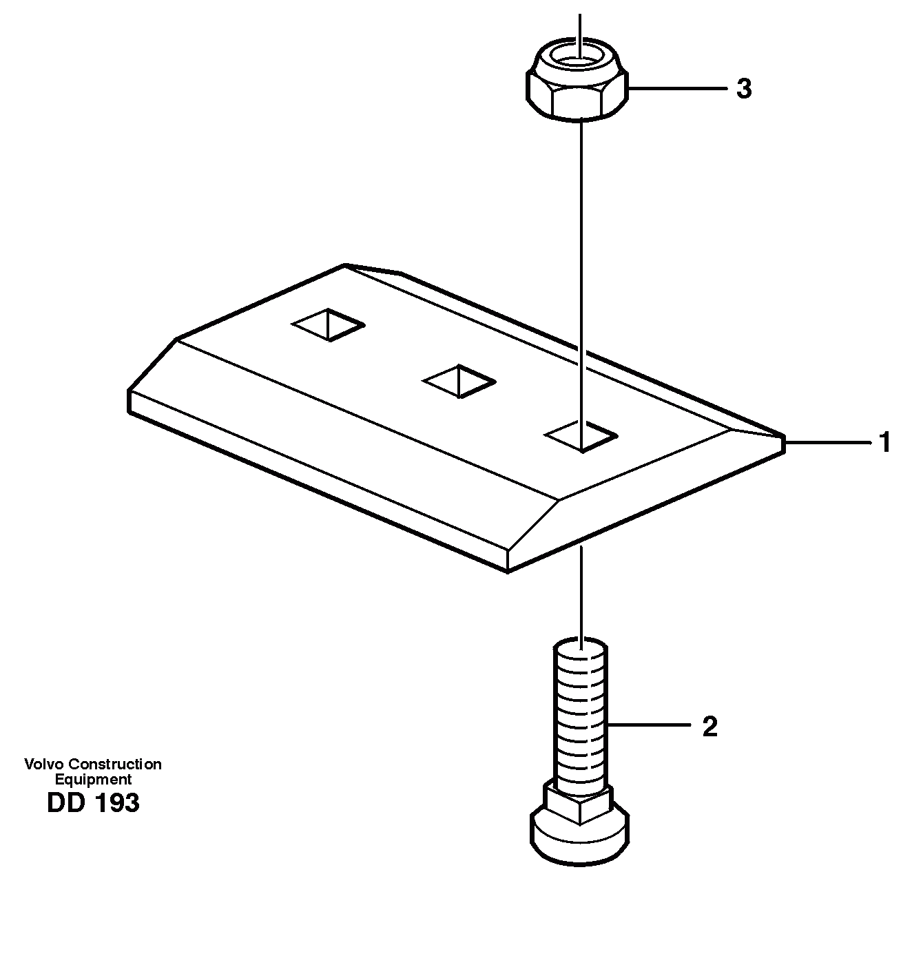 Схема запчастей Volvo EC300 - 39390 Segment ATTACHMENTS ATTACHMENTS BUCKETS
