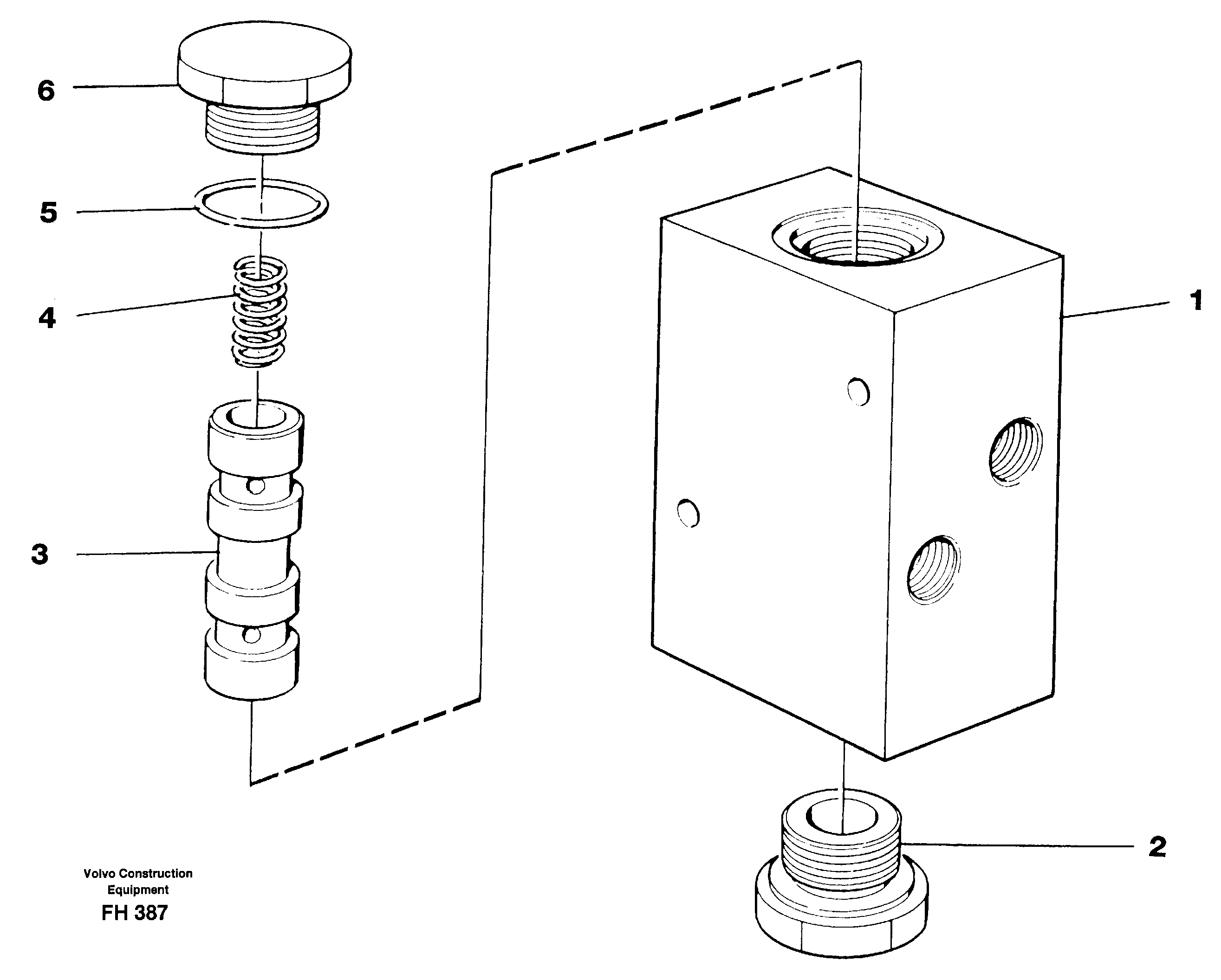 Схема запчастей Volvo EC300 - 29594 Valve, travel brake EC300 ?KERMAN ?KERMAN EC300