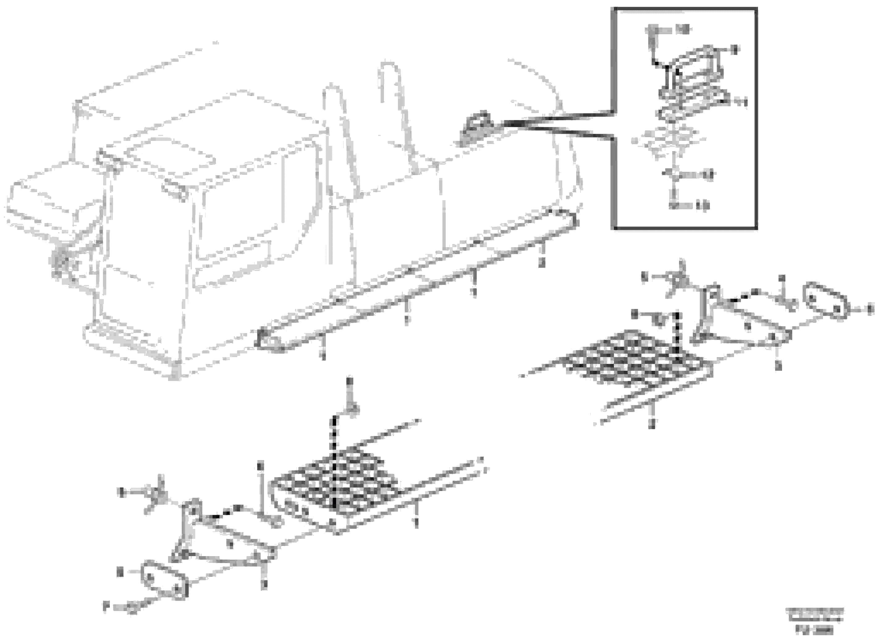 Схема запчастей Volvo EC390 - 17860 Duckboard EC390 SER NO 1001-
