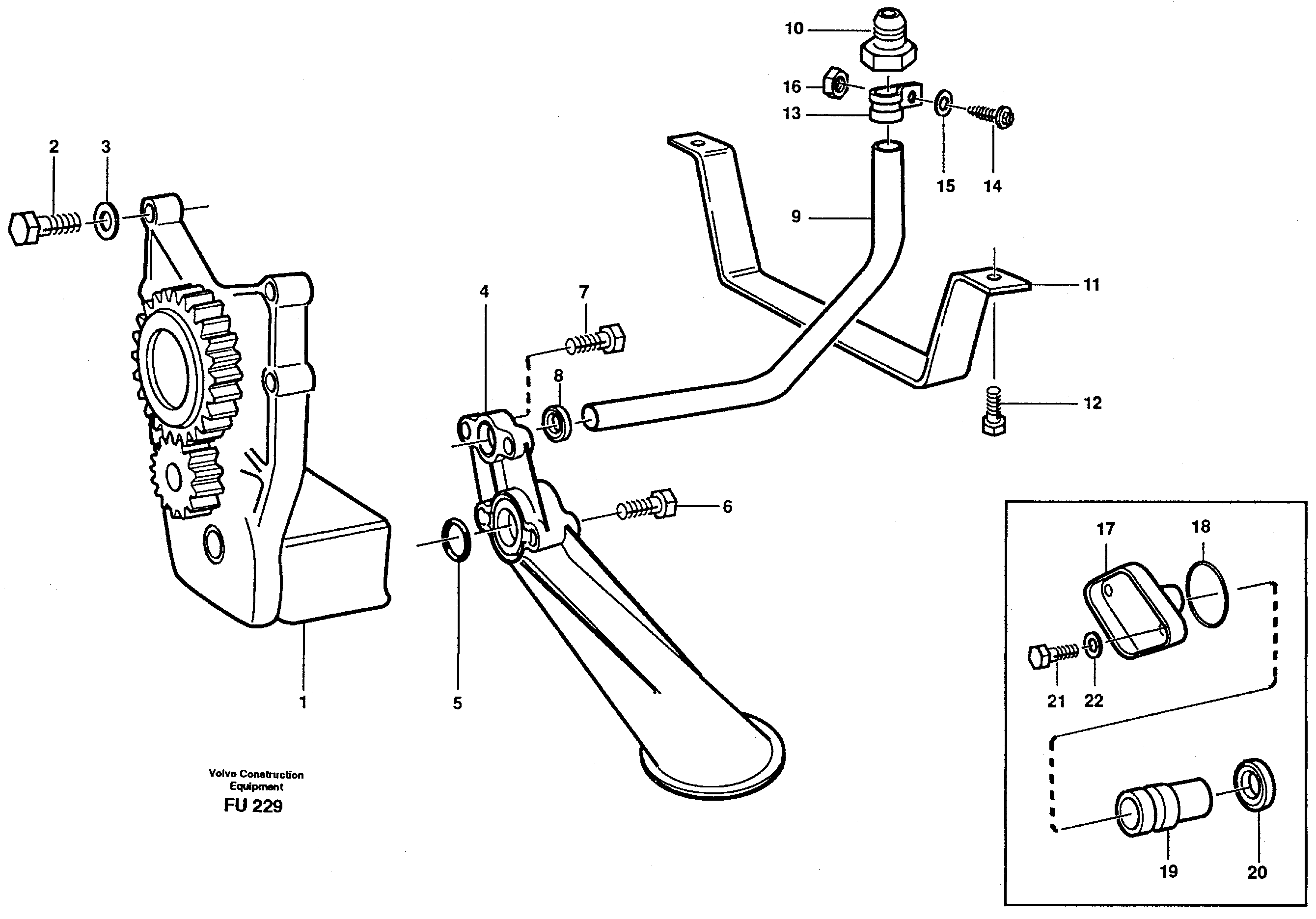 Схема запчастей Volvo EC390 - 53513 Система масляной смазки EC390 SER NO 1001-