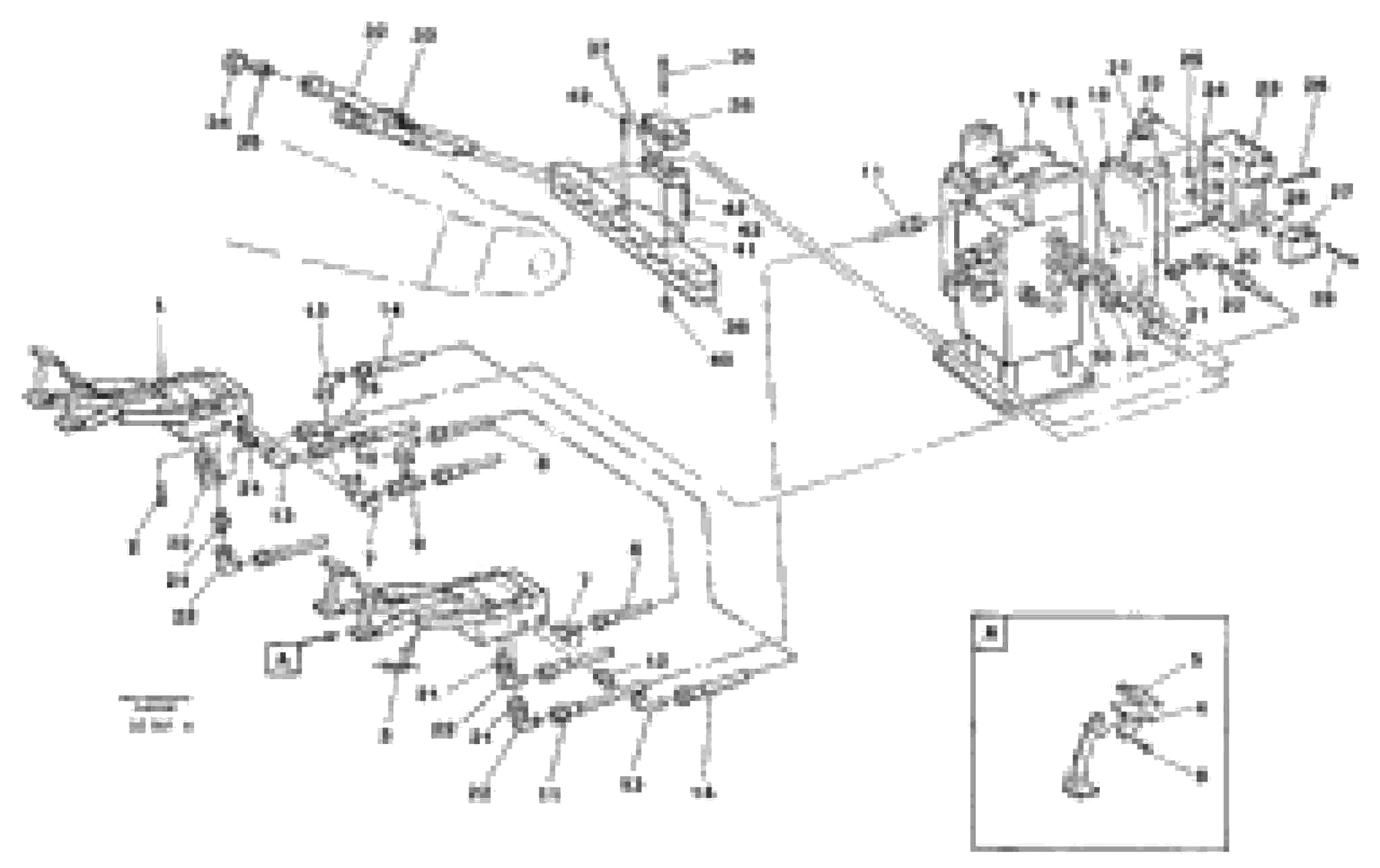Схема запчастей Volvo EC650 - 52626 Pedal operated slope bucket hydraulics in base machine EC650 SER NO 539-618