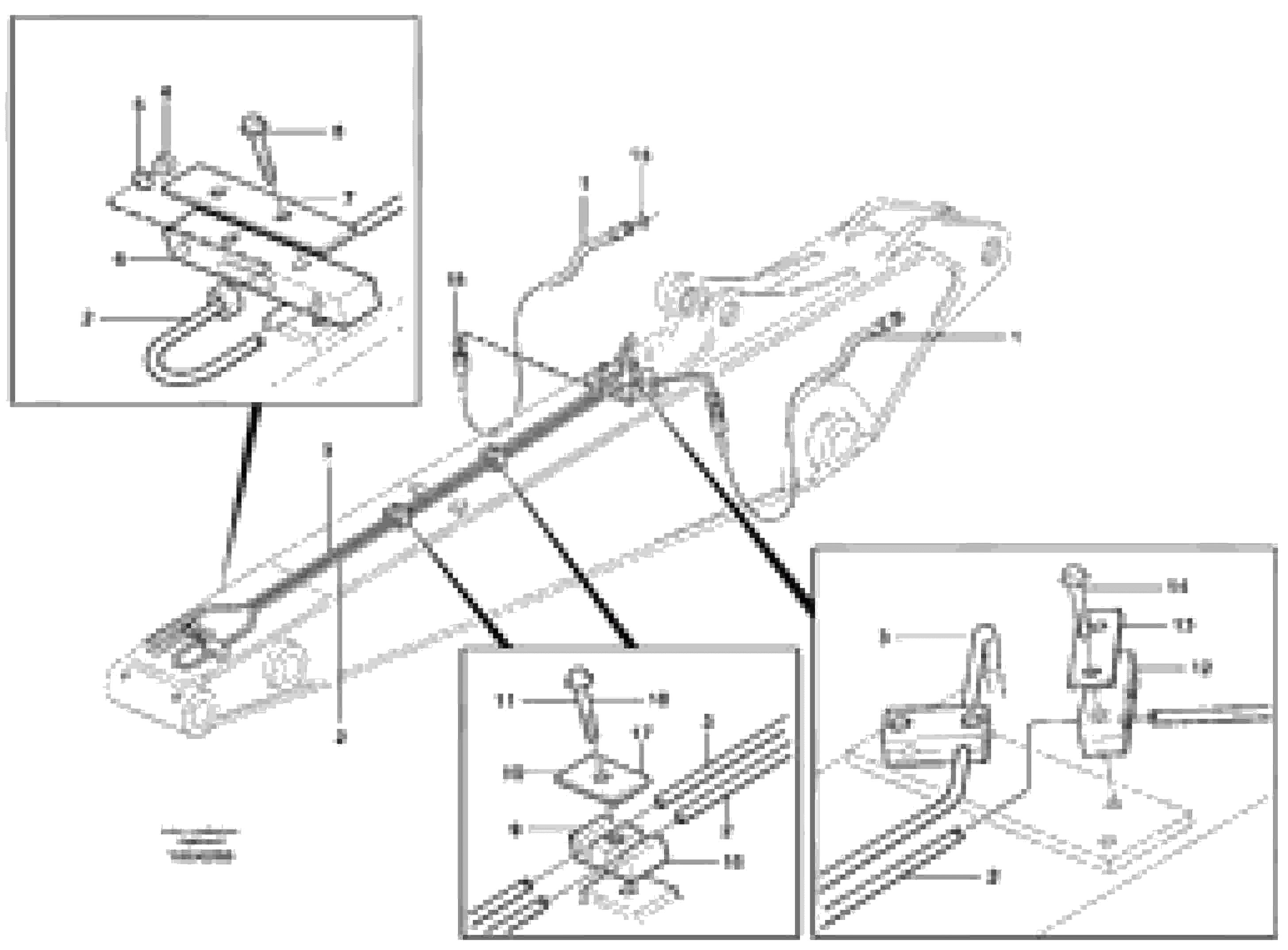 Схема запчастей Volvo EW160B - 45790 Hydr. quick fit equipm. dipper arm EW160B