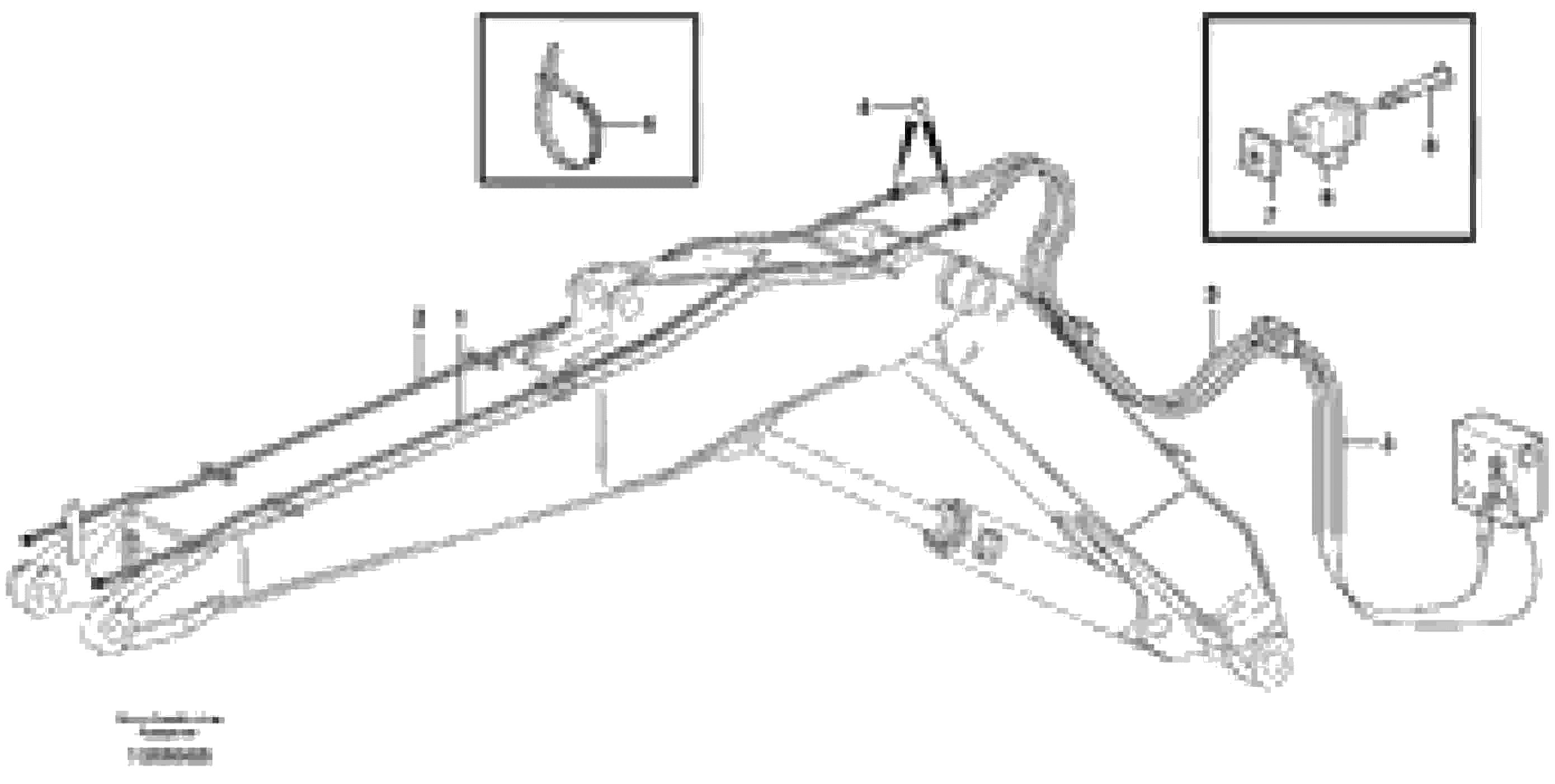 Схема запчастей Volvo EW180B - 4235 Hydr. equipm. on adjustable boom EW180B