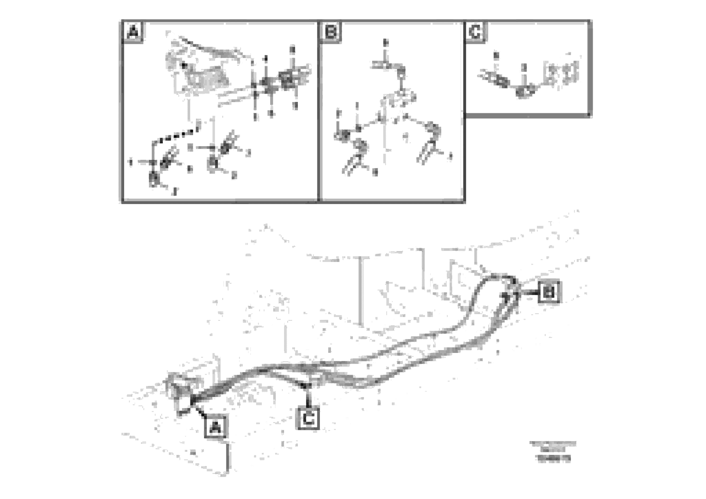 Схема запчастей Volvo EC330B - 61107 Servo system, hammer and shear EC330B PRIME S/N 15001-