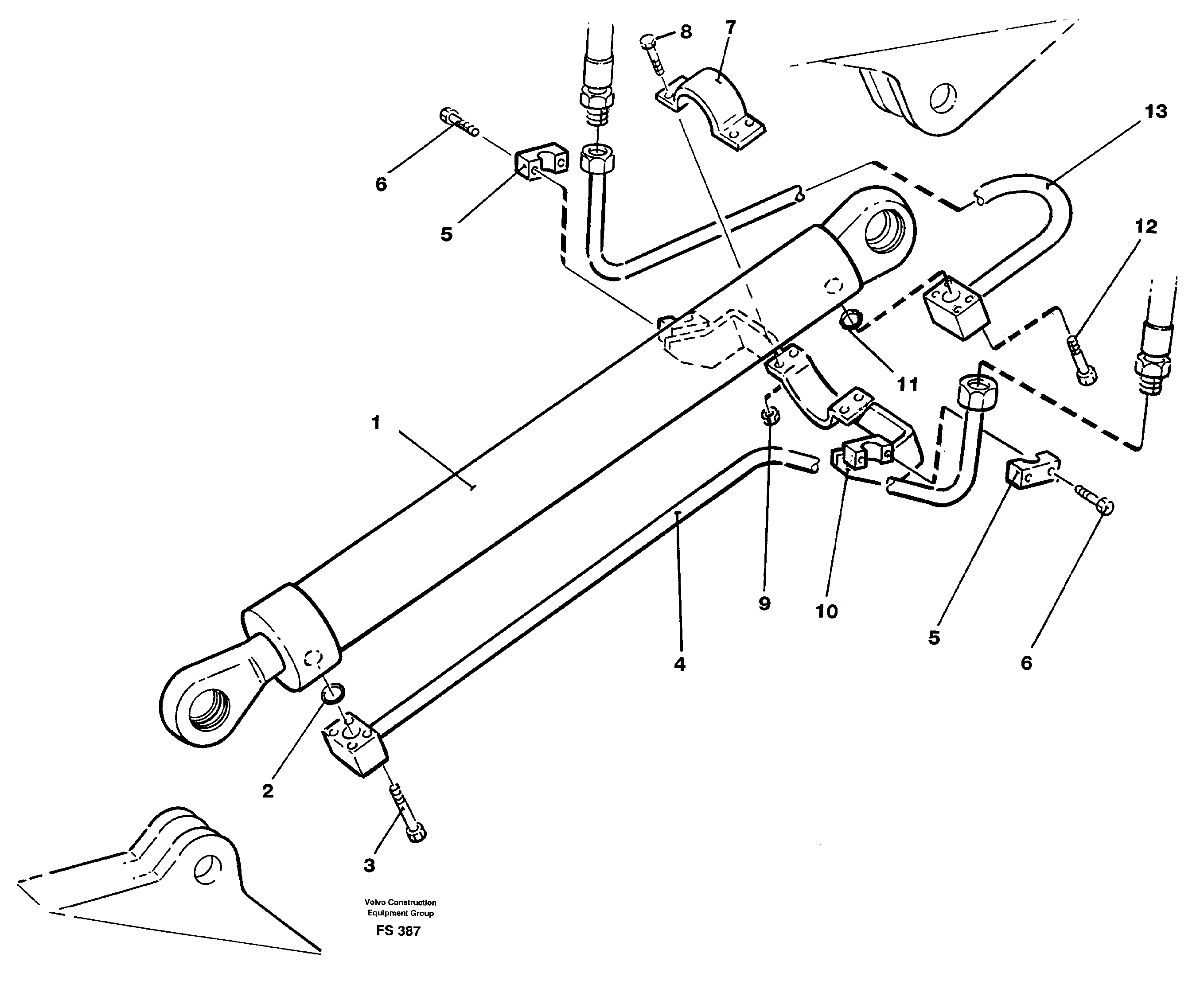 Схема запчастей Volvo EC420 - 1011 Hand. equip. three-piecesboom 7.0 m/dipper 4.37 m/jib 3.25 m EC420 ?KERMAN ?KERMAN EC420 SER NO - 1550