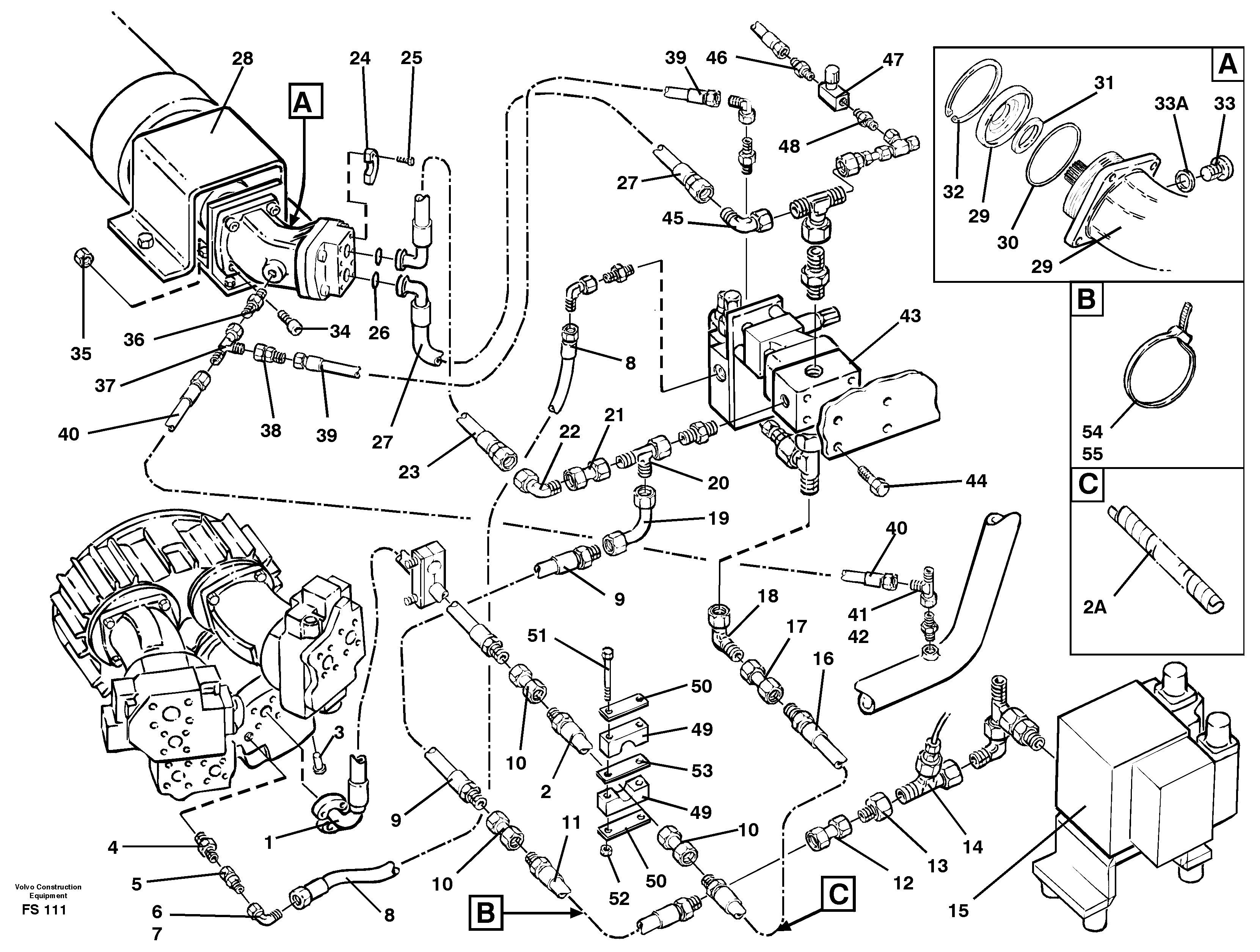 Схема запчастей Volvo EC420 - 105666 Magnet equipment Ohio, hydraulic installation 25 kw alternator EC420 ?KERMAN ?KERMAN EC420 SER NO - 1550