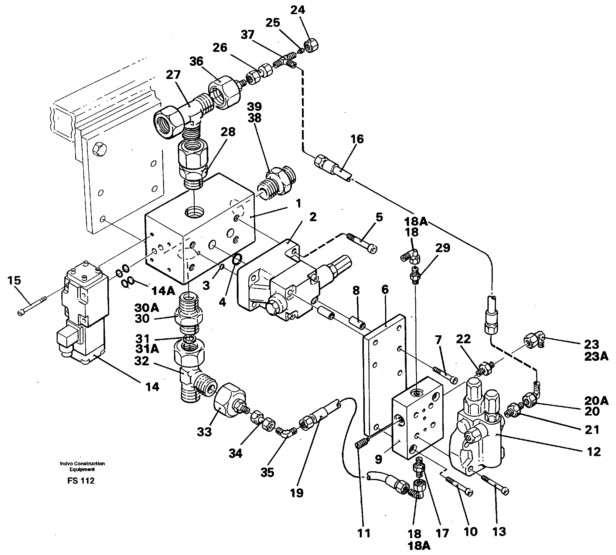 Схема запчастей Volvo EC420 - 901 Magnetic equipment Ohio, Valve body EC420 ?KERMAN ?KERMAN EC420 SER NO - 1550