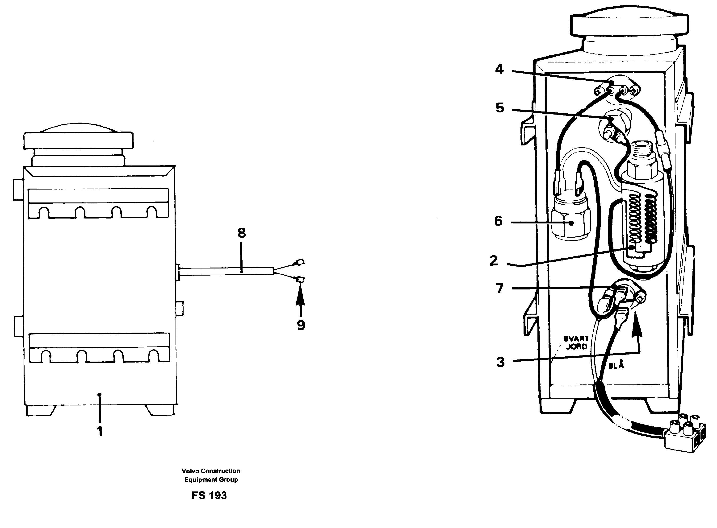 Схема запчастей Volvo EC420 - 50655 Engine heater EC420 ?KERMAN ?KERMAN EC420 SER NO - 1550