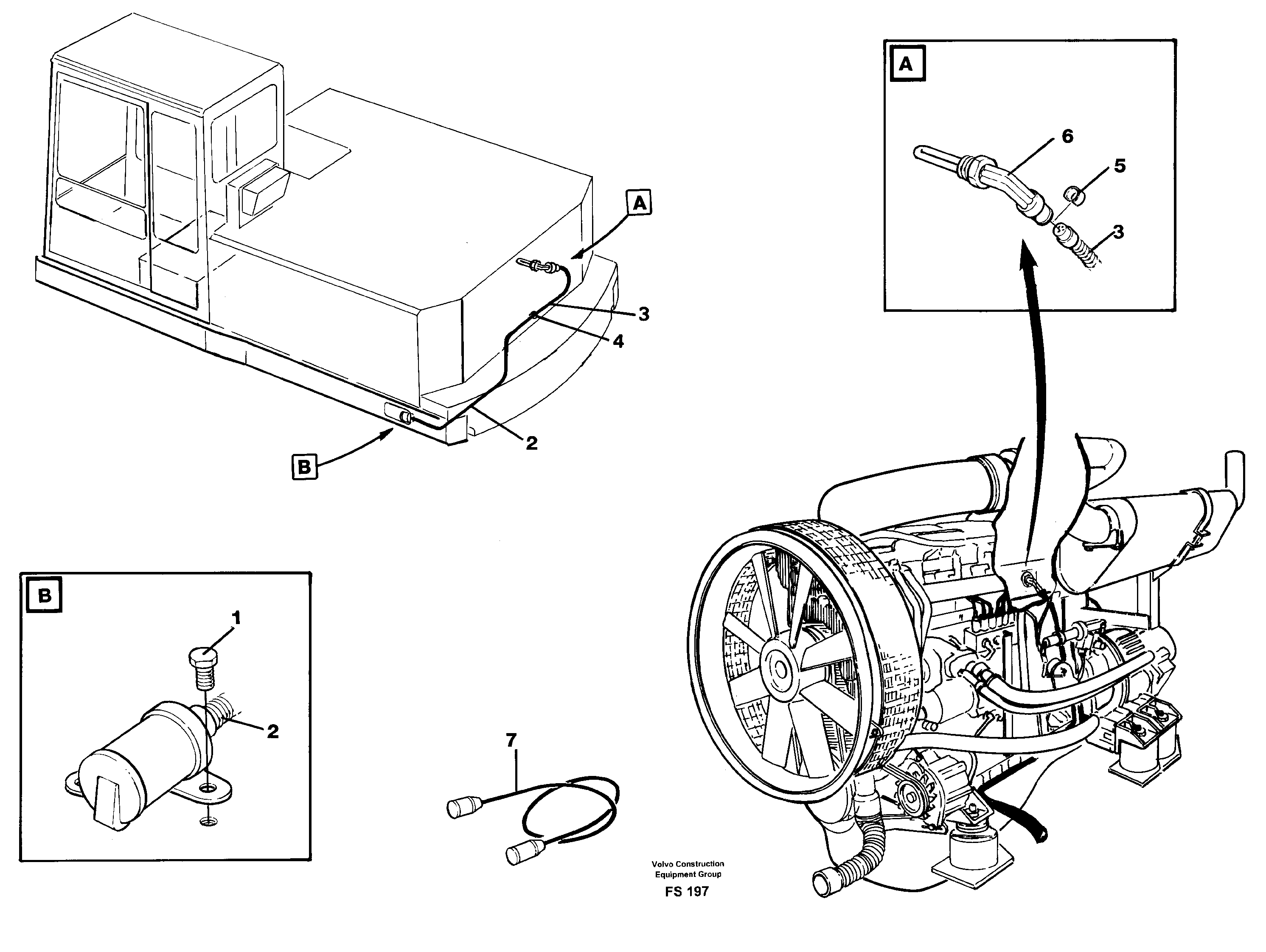 Схема запчастей Volvo EC420 - 50666 Engine heater, Calix EC420 ?KERMAN ?KERMAN EC420 SER NO - 1550