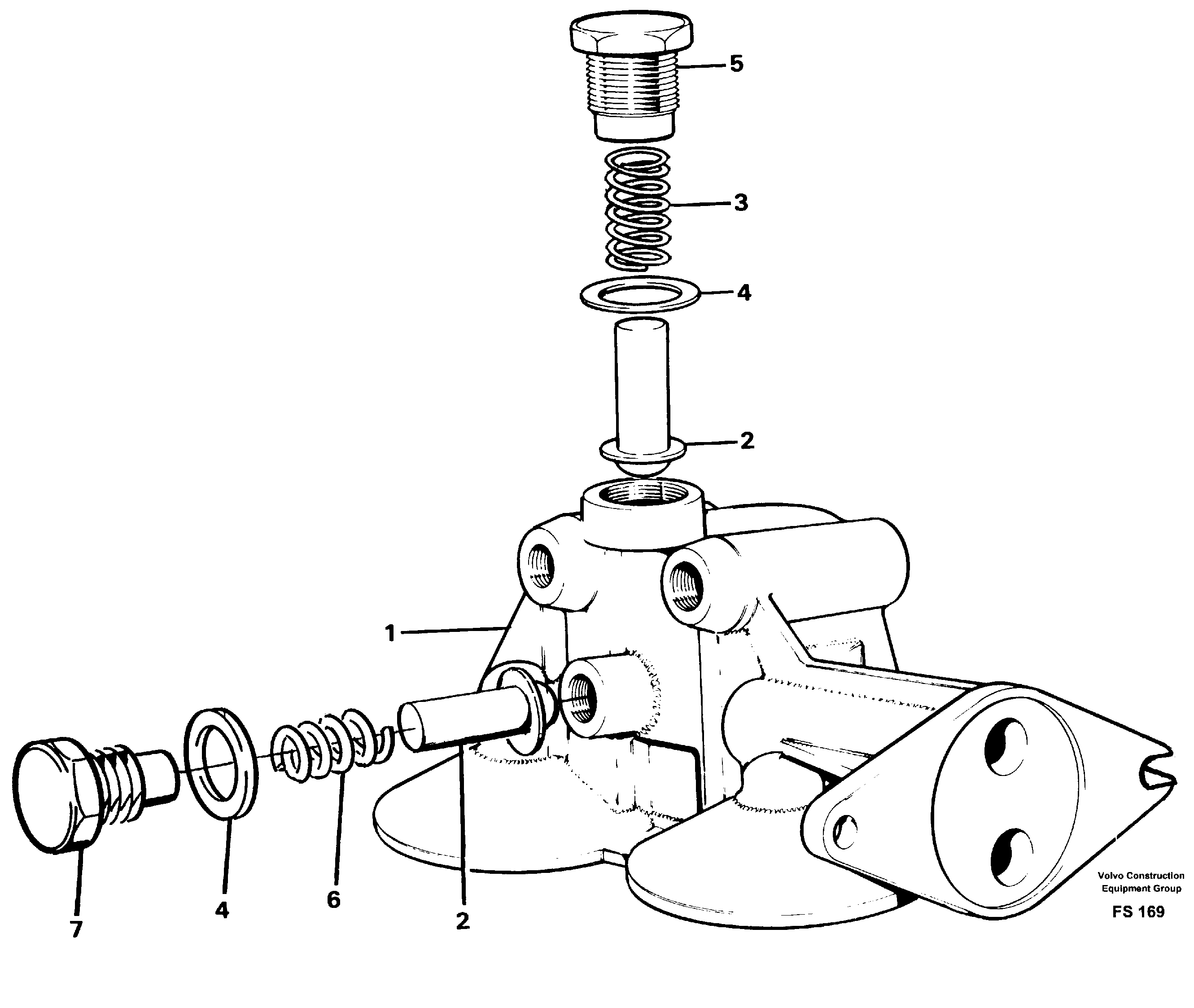 Схема запчастей Volvo EC420 - 61862 Oil filter housing EC420 ?KERMAN ?KERMAN EC420 SER NO - 1550