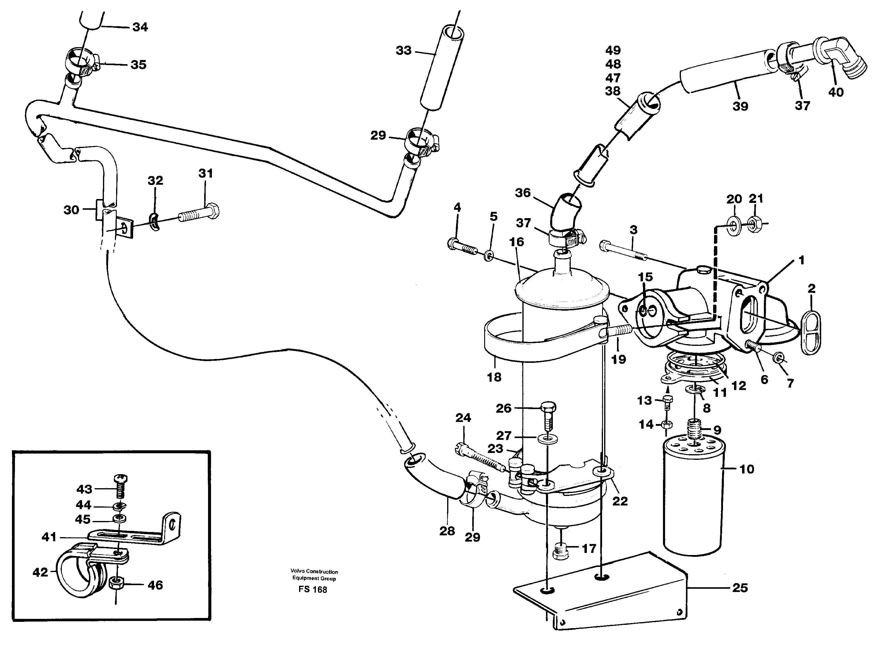 Схема запчастей Volvo EC420 - 72772 Масляный радиатор EC420 ?KERMAN ?KERMAN EC420 SER NO - 1550