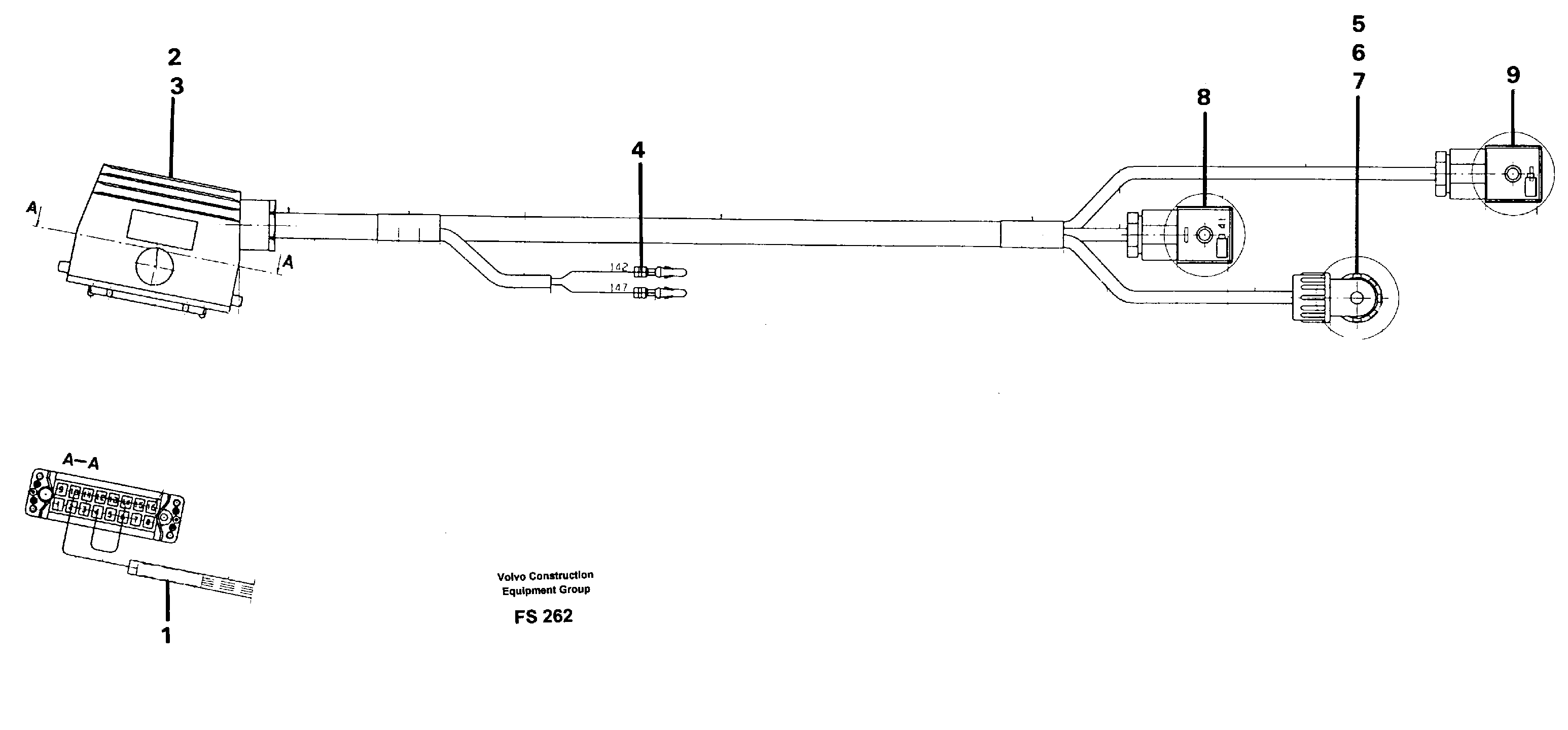 Схема запчастей Volvo EC420 - 50500 Cable bunch, Power lim. control EC420 ?KERMAN ?KERMAN EC420 SER NO - 1550