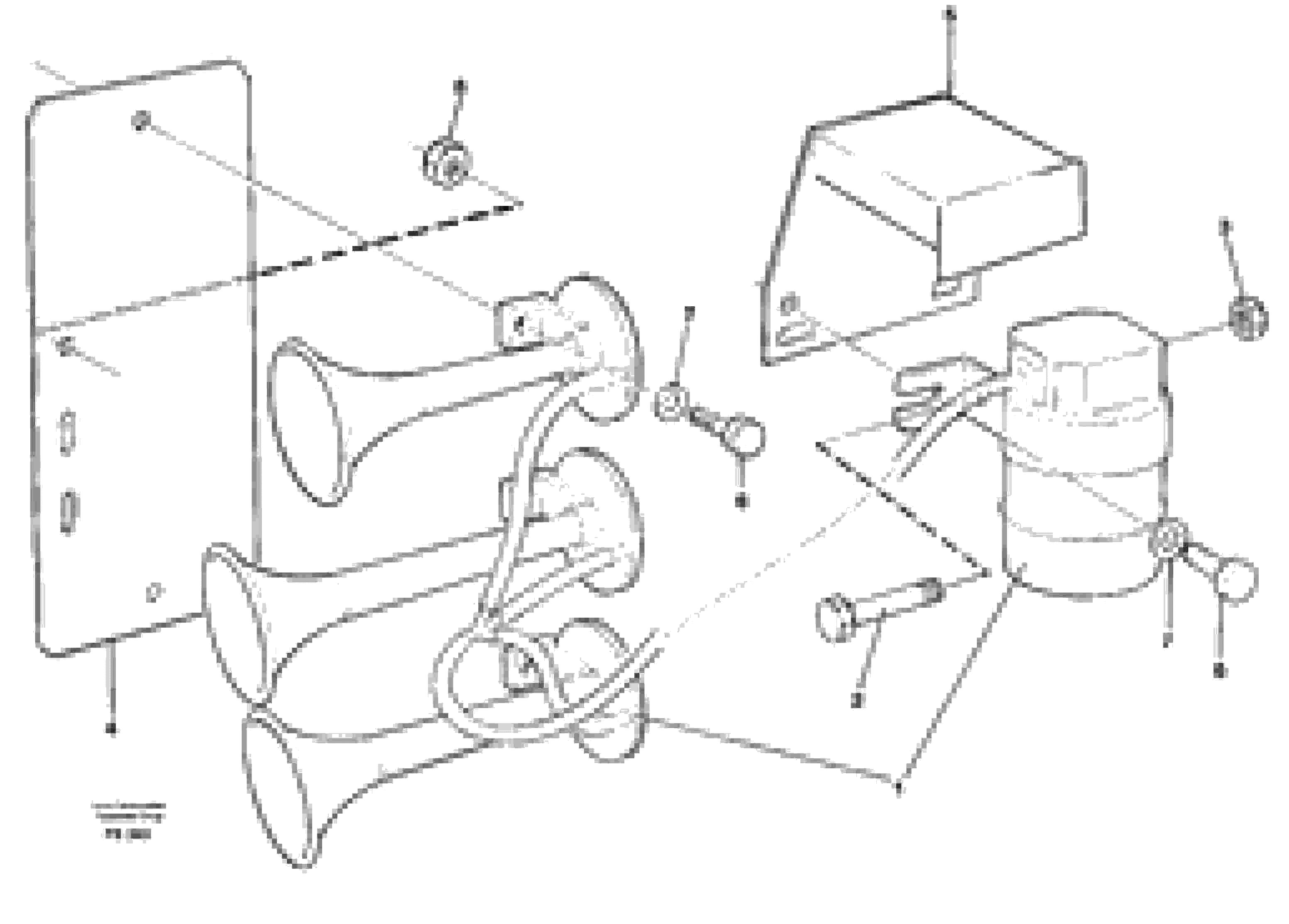 Схема запчастей Volvo EC420 - 51603 Compressor horn 24v EC420 ?KERMAN ?KERMAN EC420 SER NO - 1550