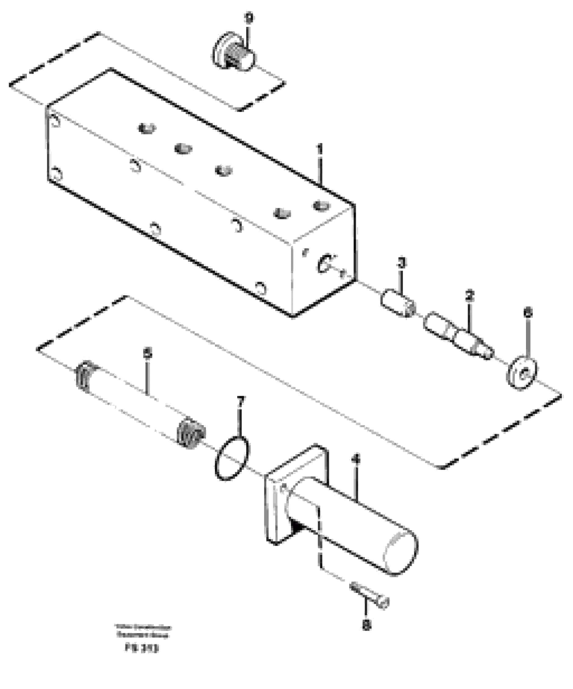 Схема запчастей Volvo EC420 - 50781 Fuel miser valve EC420 ?KERMAN ?KERMAN EC420 SER NO - 1550