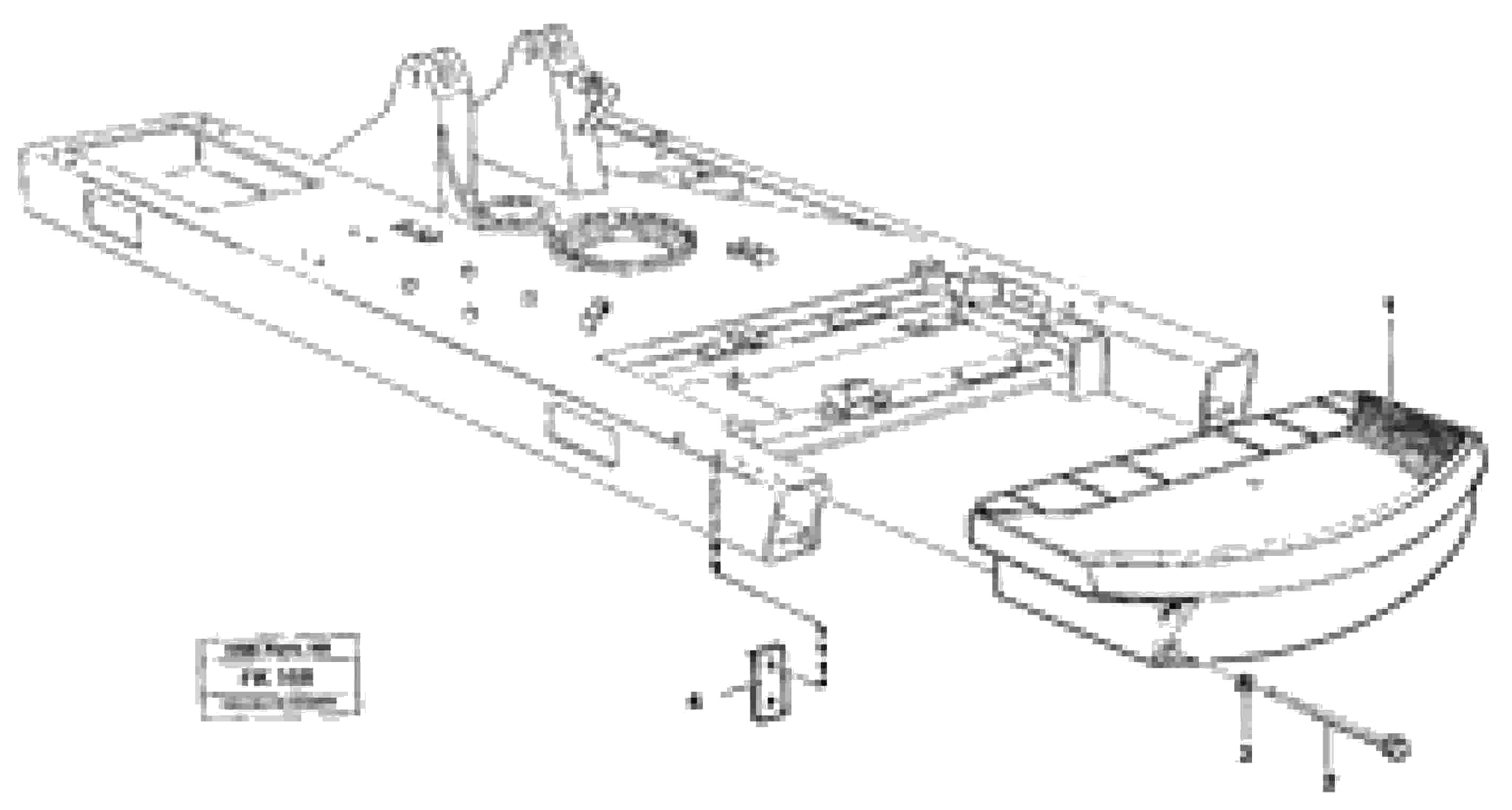 Схема запчастей Volvo EW200 - 18704 Противовесы EW200 ?KERMAN ?KERMAN EW200