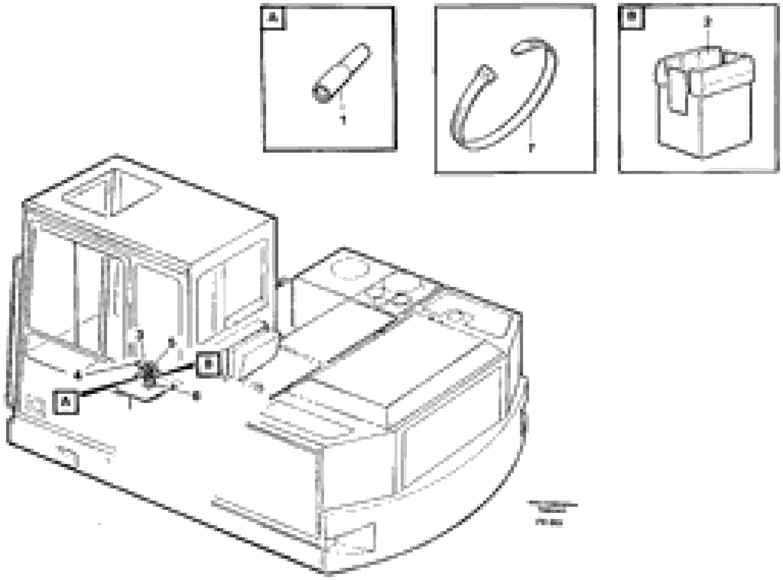Схема запчастей Volvo EW200 - 14422 Electric installation for hydraulic hammer EW200 ?KERMAN ?KERMAN EW200