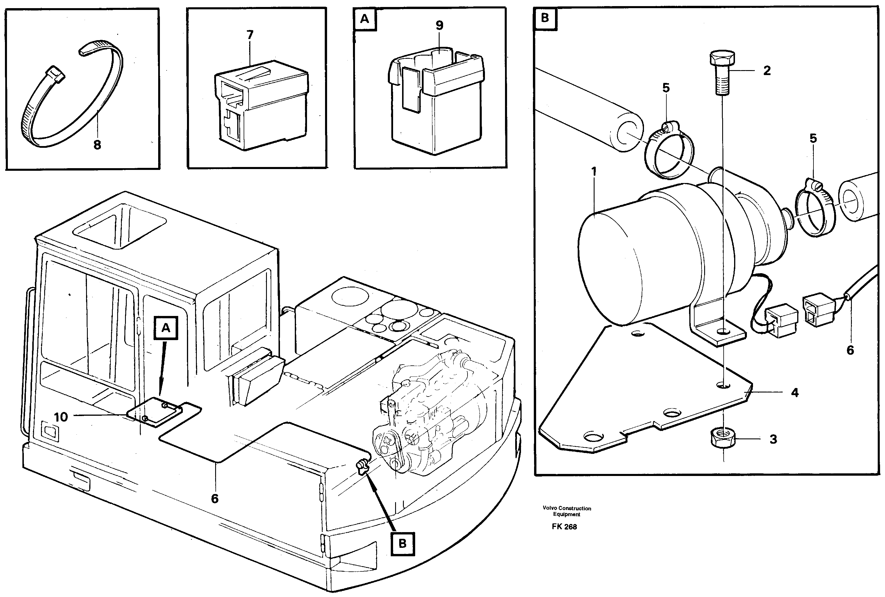 Схема запчастей Volvo EW200 - 85832 Cirkulation pump EW200 ?KERMAN ?KERMAN EW200