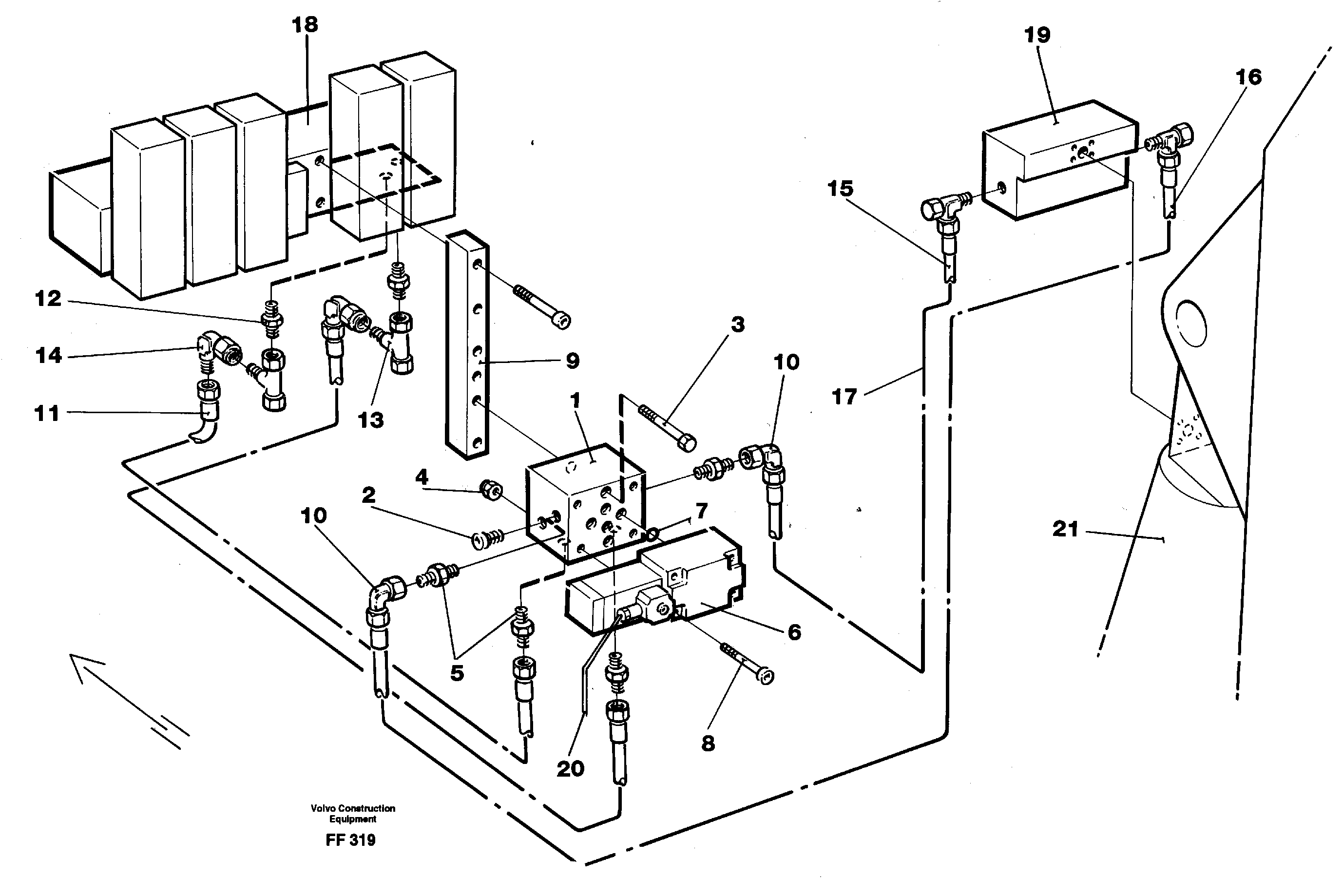 Схема запчастей Volvo EC130C - 2291 Grab bucket.base machine EC130C ?KERMAN ?KERMAN EC130C SER NO - 220