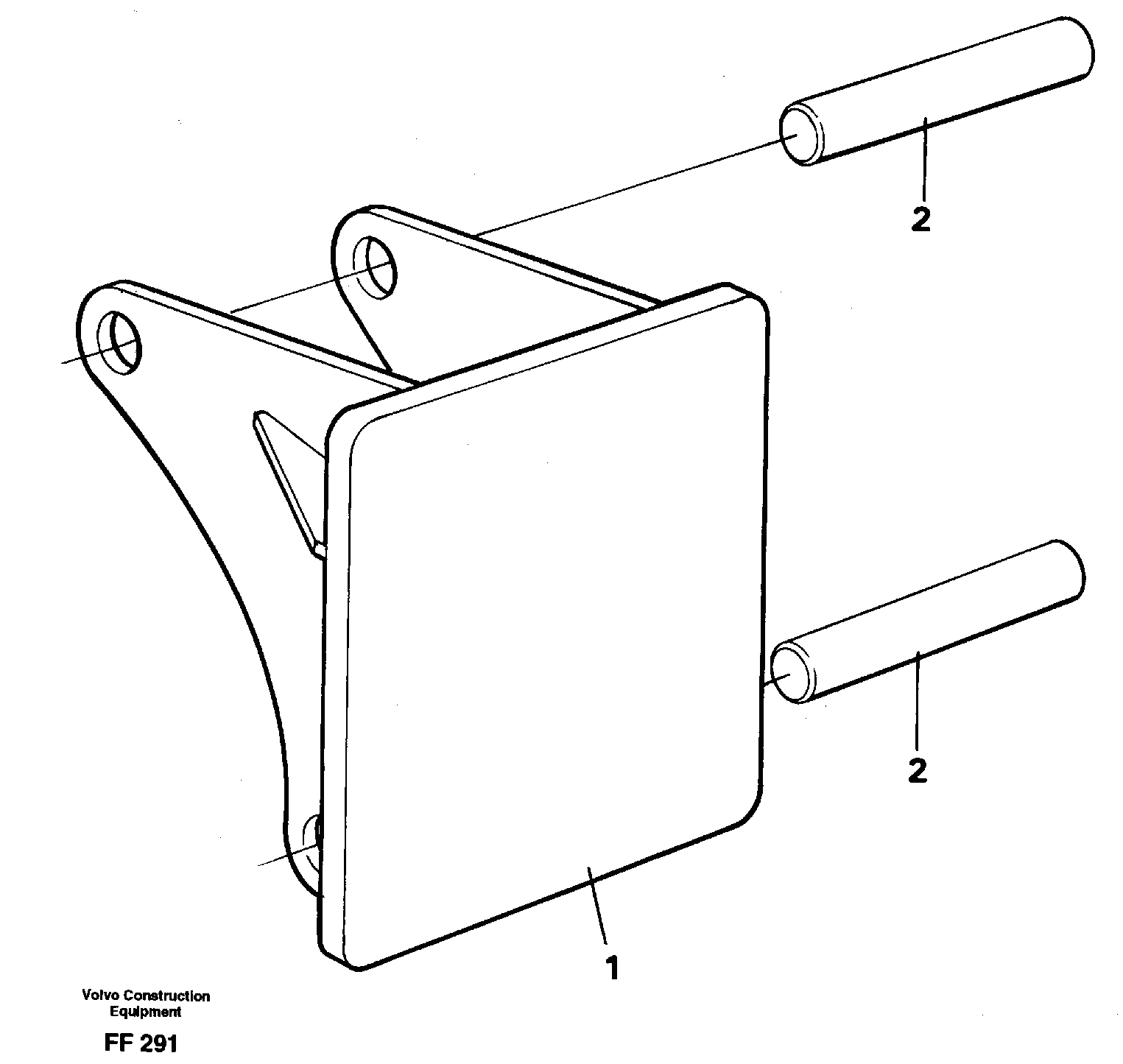 Схема запчастей Volvo EC130C - 28066 Hammer plate EC130C ?KERMAN ?KERMAN EC130C SER NO - 220