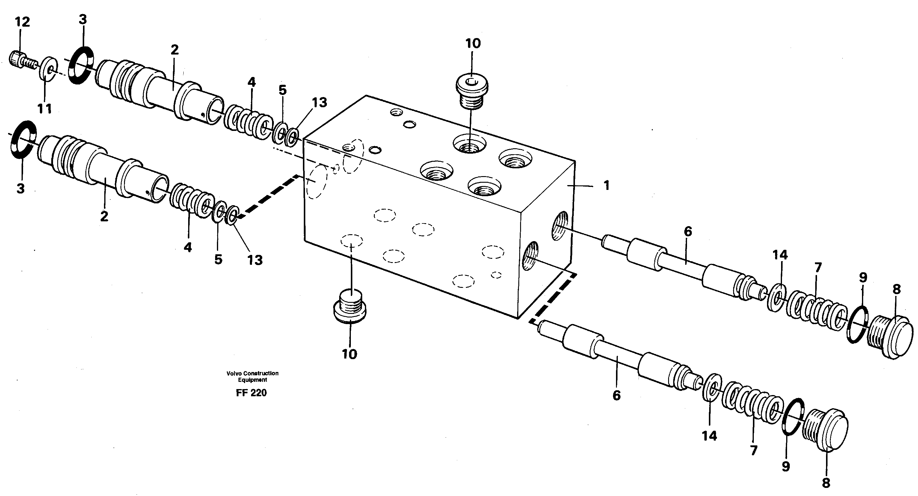 Схема запчастей Volvo EC130C - 4938 Pedal valve EC130C ?KERMAN ?KERMAN EC130C SER NO - 220