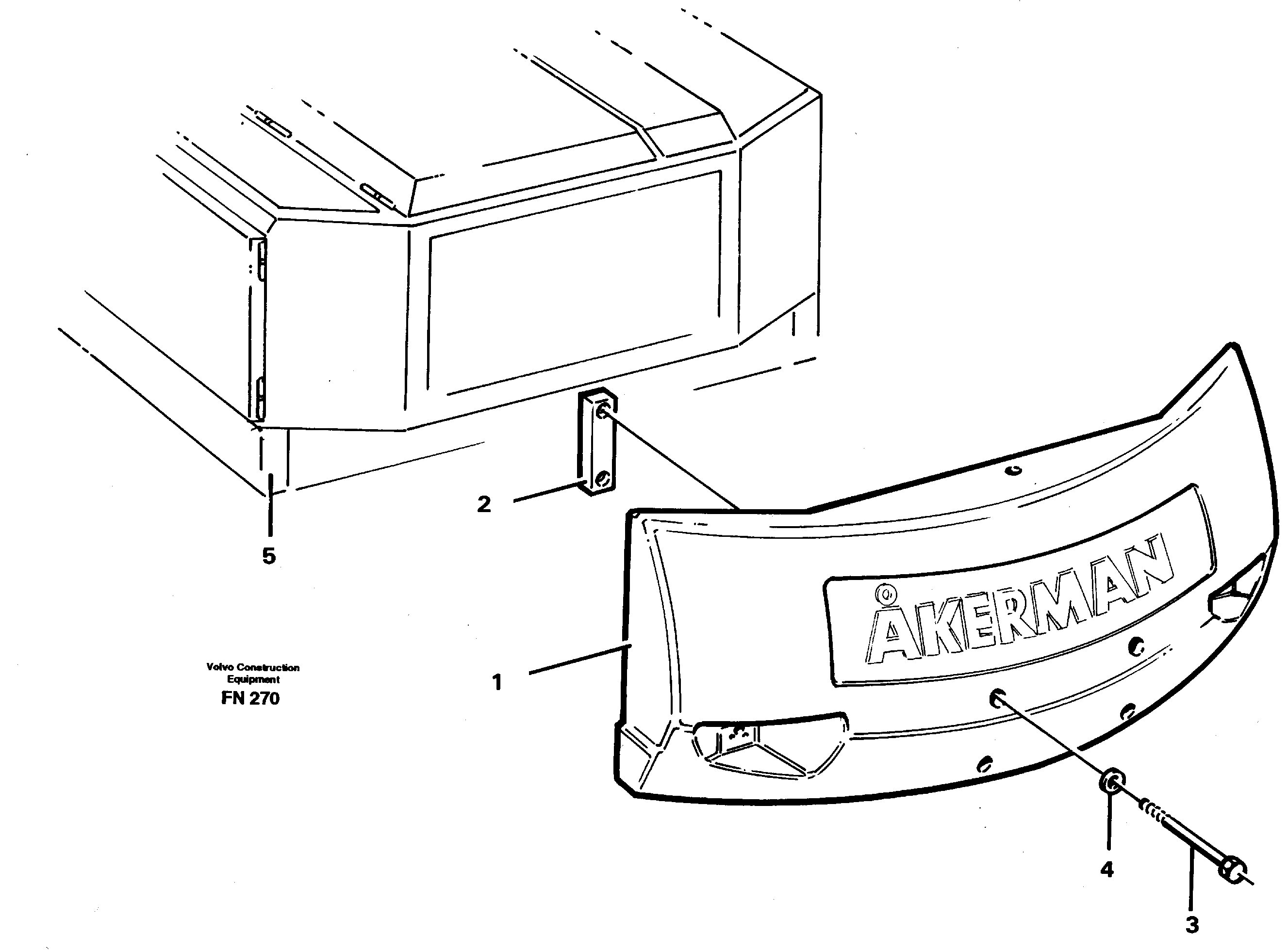 Схема запчастей Volvo EC150C - 8656 Противовесы EC150C ?KERMAN ?KERMAN EC150C SER NO - 253