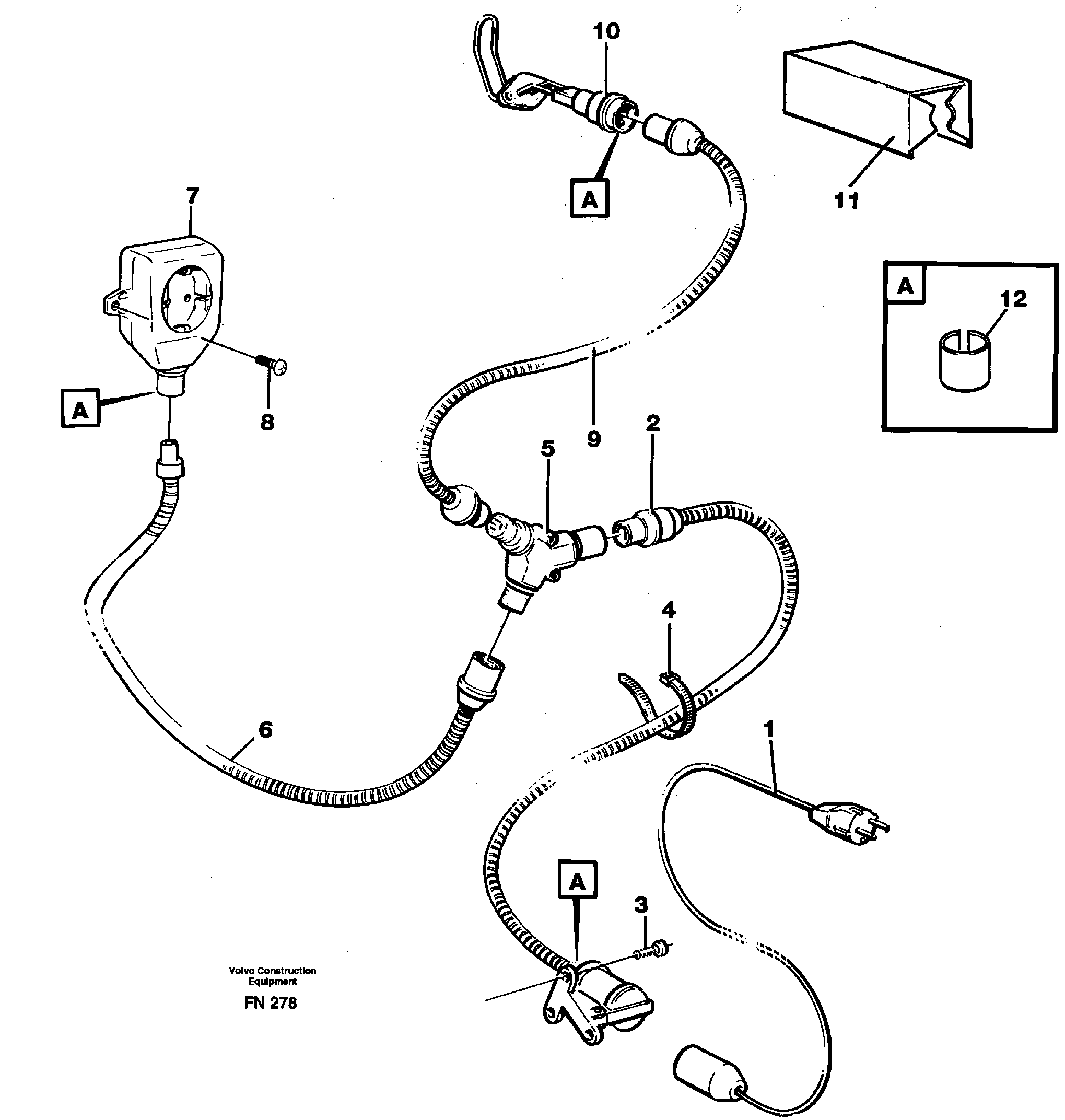 Схема запчастей Volvo EC150C - 28317 Heater outlet, engine heater EC150C ?KERMAN ?KERMAN EC150C SER NO - 253