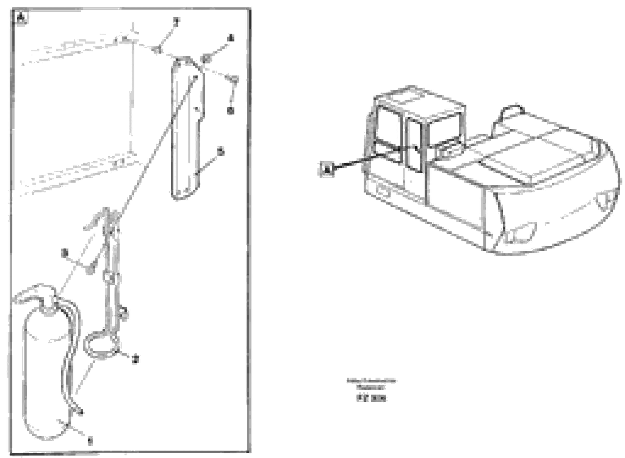 Схема запчастей Volvo EC150C - 45414 Fire extinguisher EC150C SER NO 254-