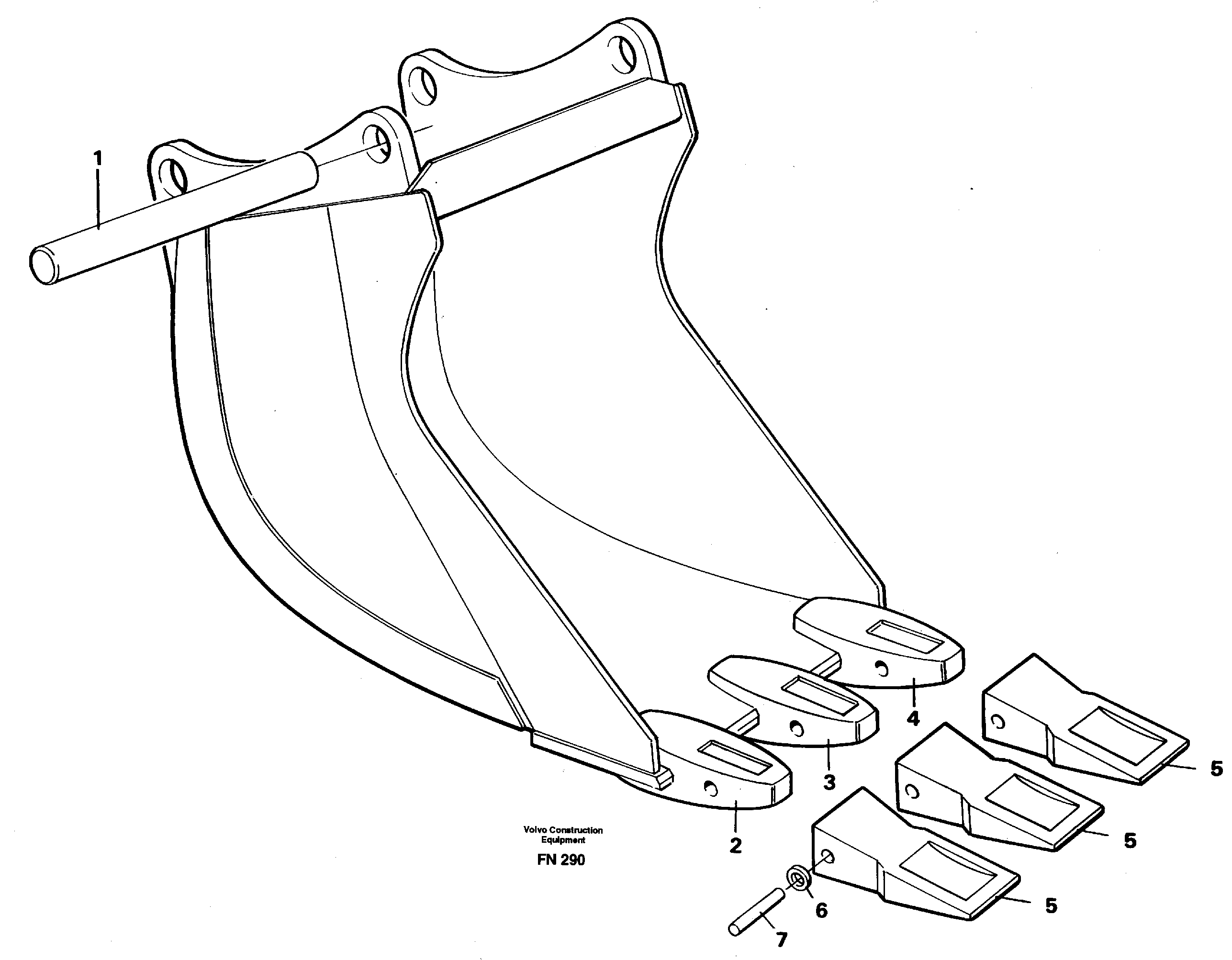 Схема запчастей Volvo EC150C - 32956 Cable bucket EC150C ?KERMAN ?KERMAN EC150C SER NO - 253