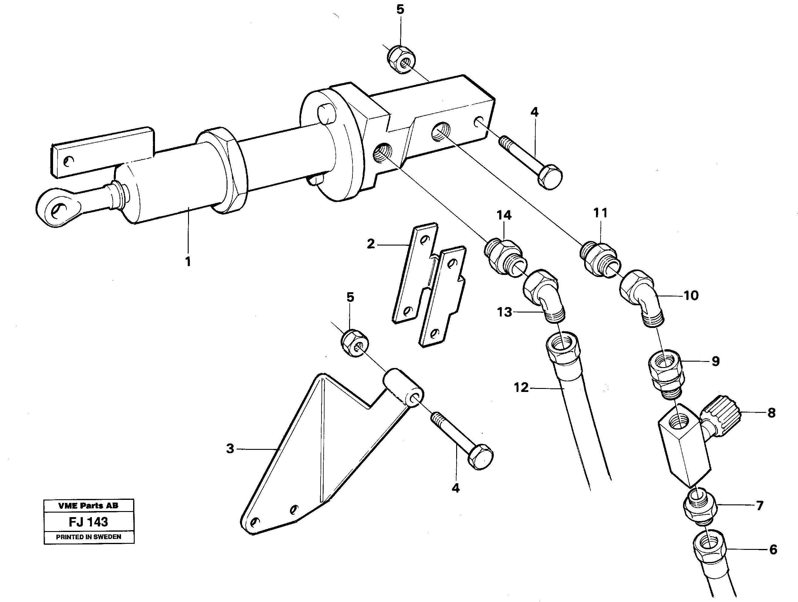 Схема запчастей Volvo EC200 - 42767 Fuel miser EC200 ?KERMAN ?KERMAN EC200