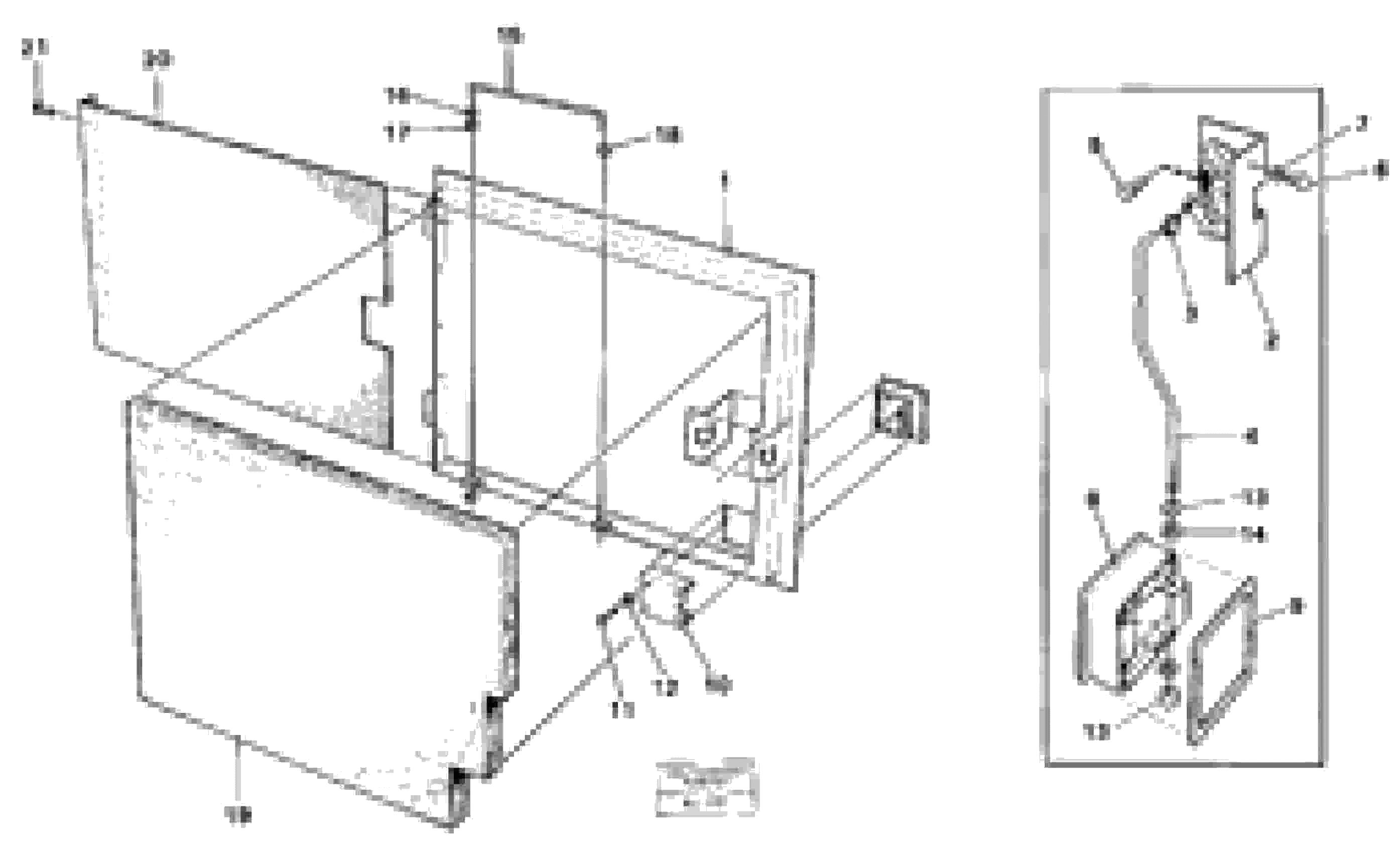 Схема запчастей Volvo EC200 - 44576 Door, engine, right EC200 ?KERMAN ?KERMAN EC200