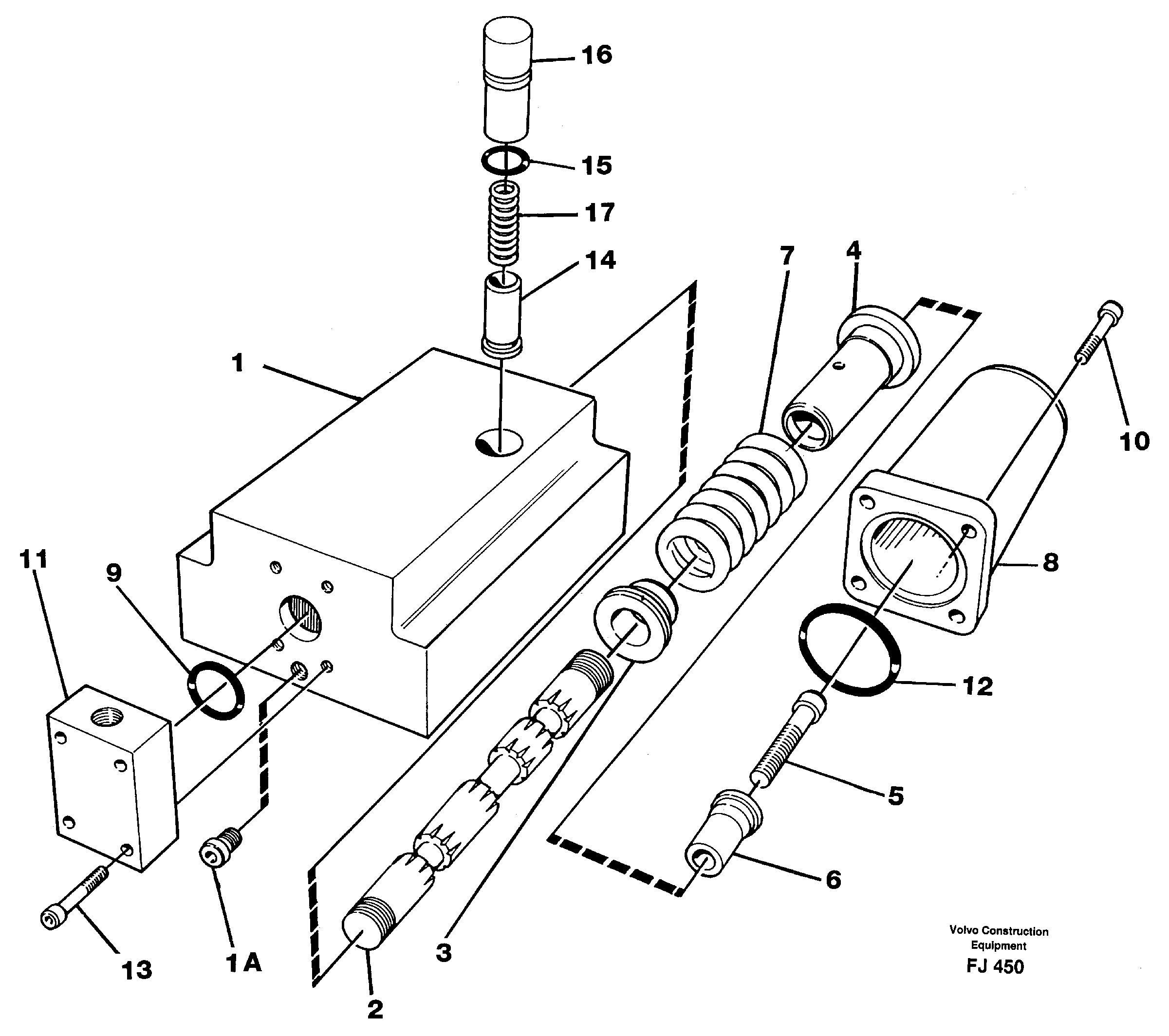 Схема запчастей Volvo EC200 - 106942 Four-way valve EC200 ?KERMAN ?KERMAN EC200