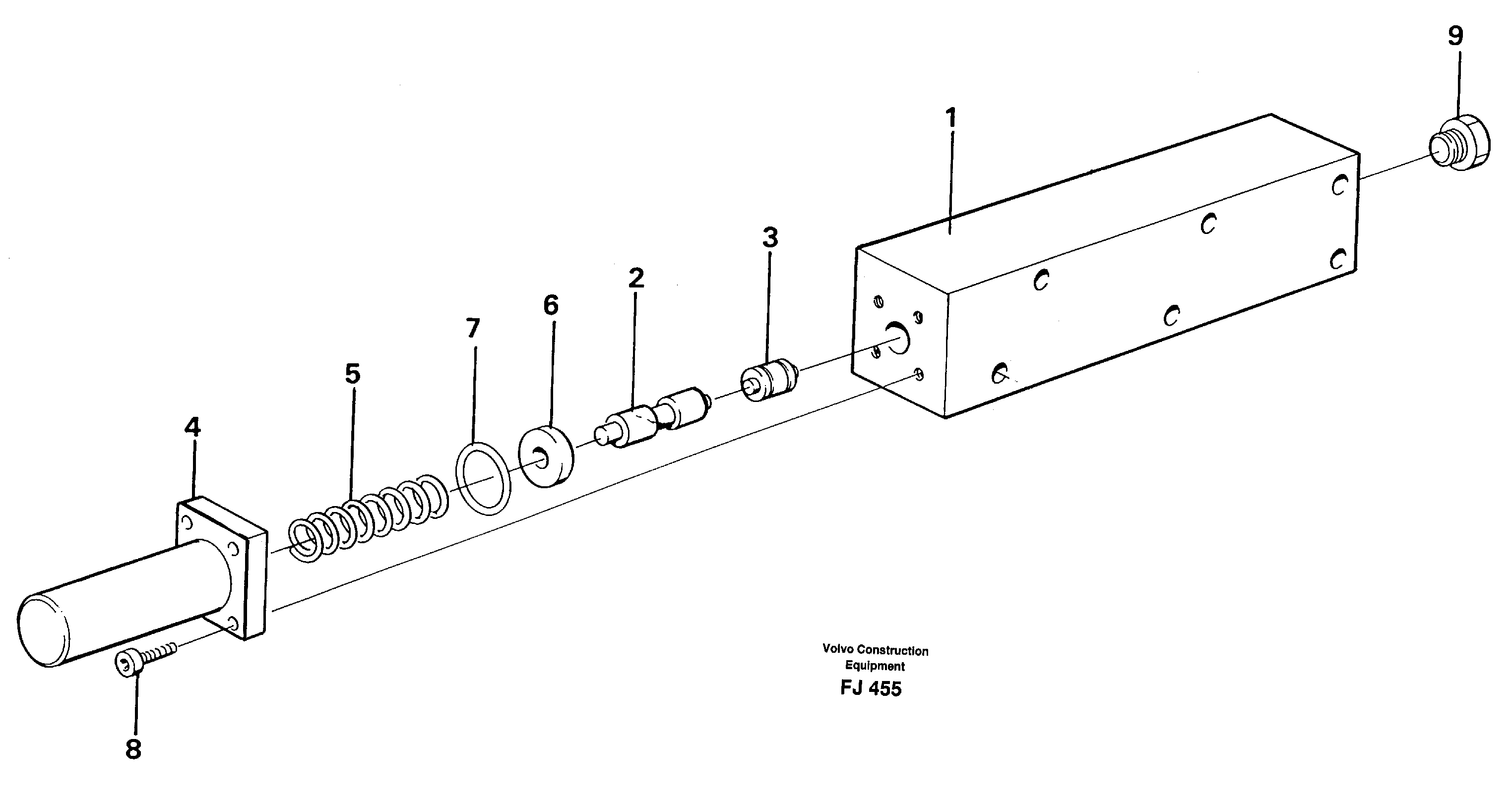 Схема запчастей Volvo EC200 - 7002 Fuel miser valve EC200 ?KERMAN ?KERMAN EC200