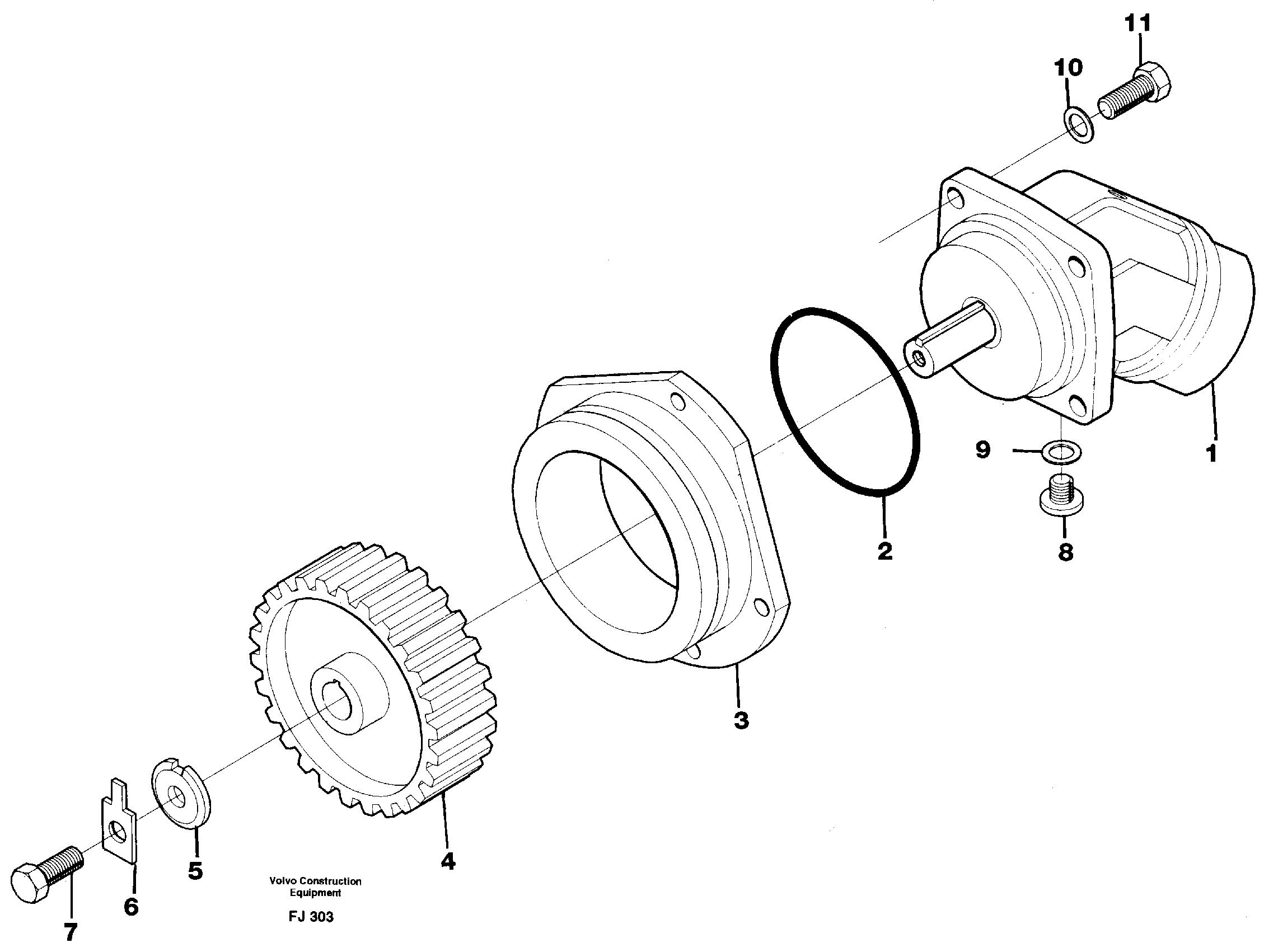 Схема запчастей Volvo EC200 - 6260 4th pump 28 Cm3 4th pump 63 Cm3 EC200 ?KERMAN ?KERMAN EC200