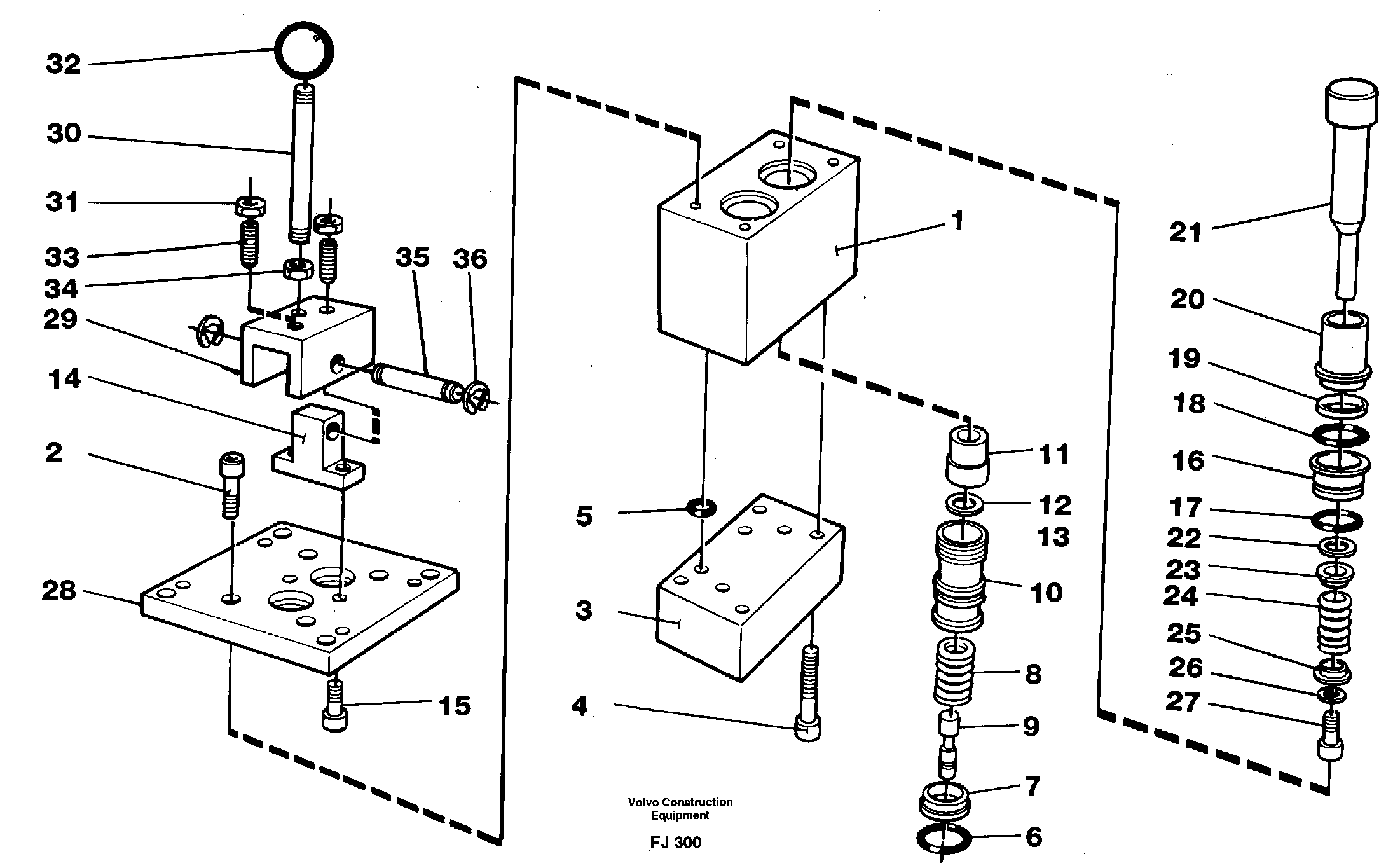 Схема запчастей Volvo EC200 - 41966 Control pressure valve EC200 ?KERMAN ?KERMAN EC200