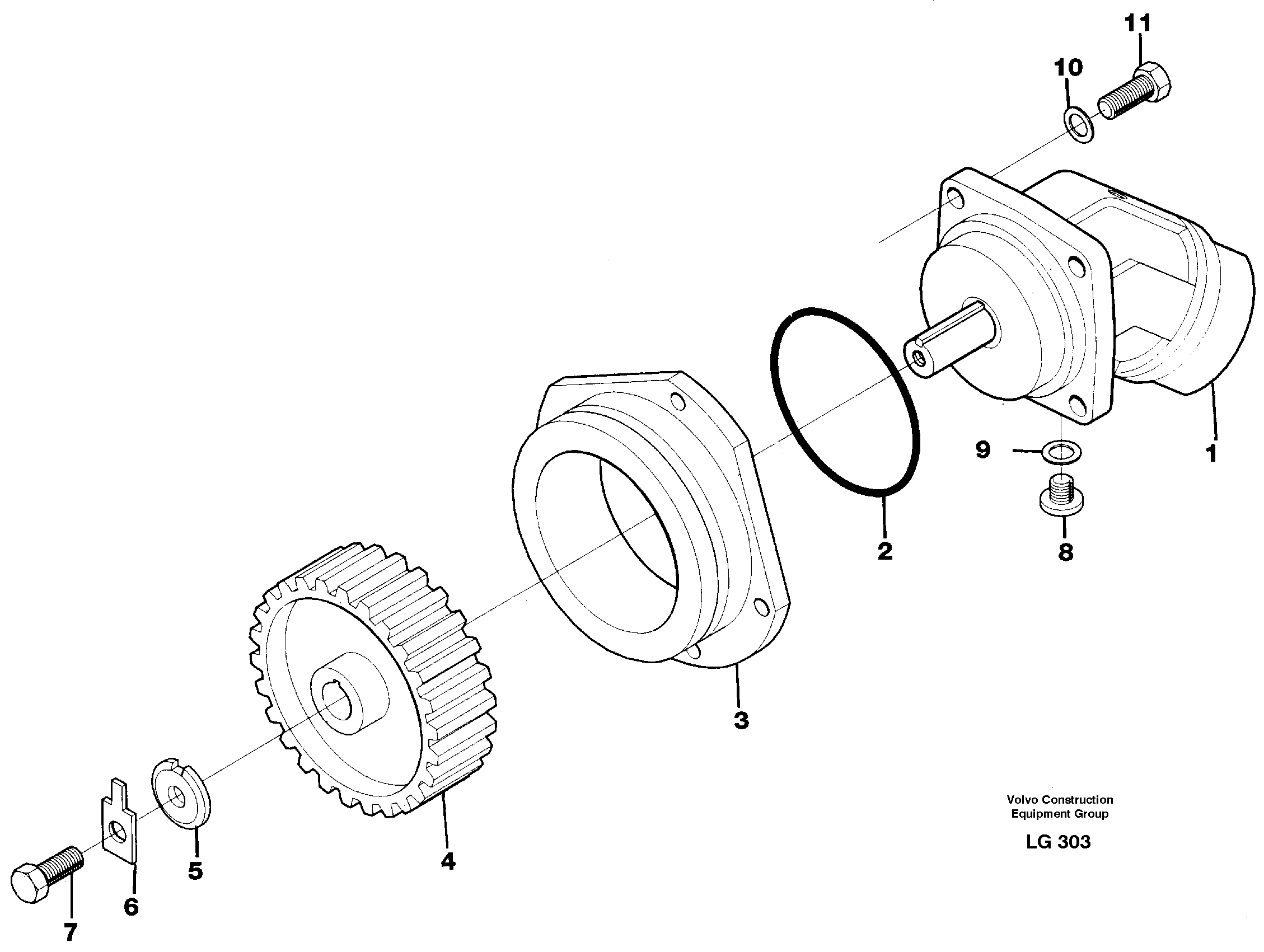 Схема запчастей Volvo EC200 - 13900 4th pump 28 Cm3 4th pump 63 Cm3 EC200 SER NO 2760-