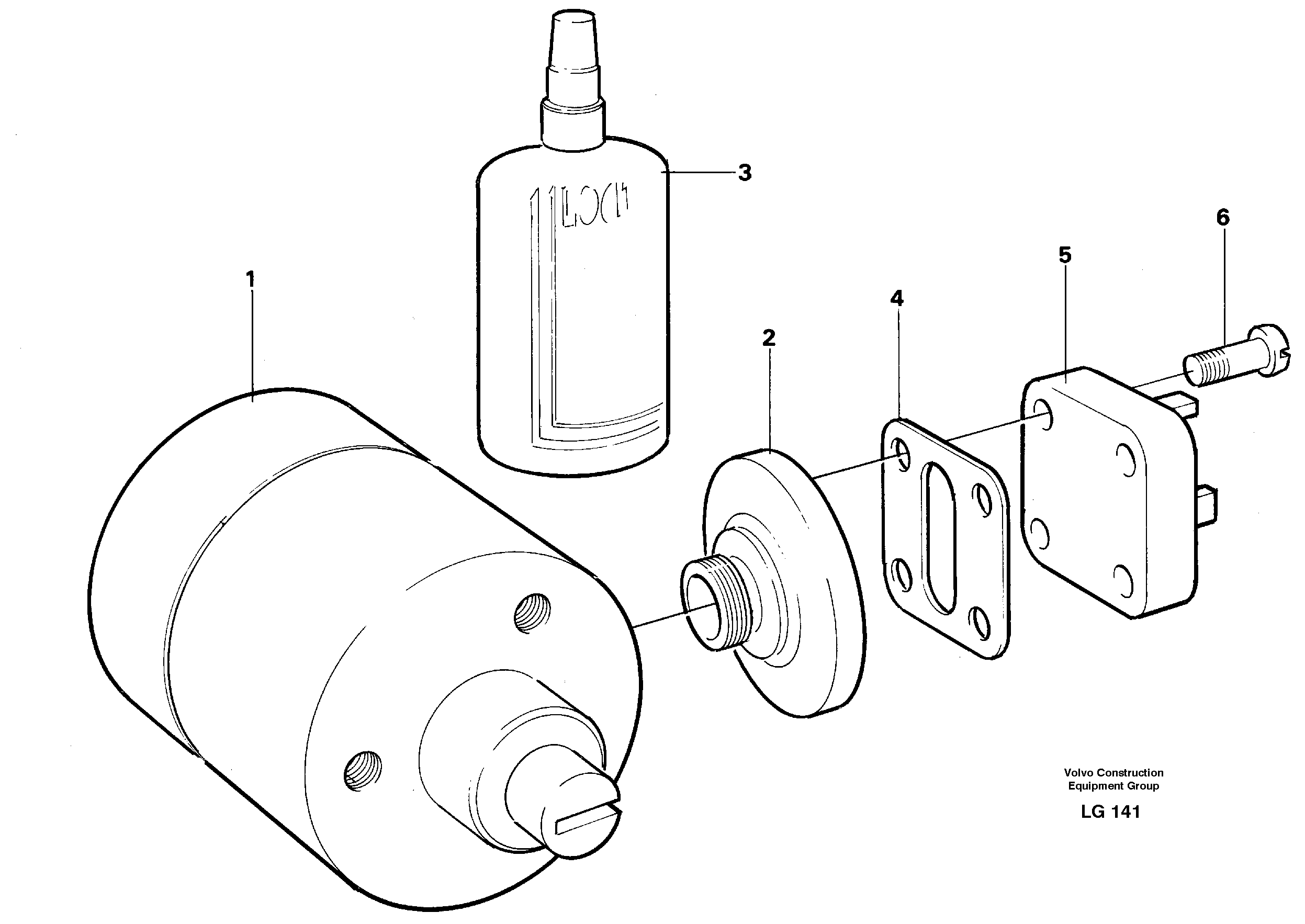Схема запчастей Volvo EC200 - 31022 Potentiometer EC200 SER NO 2760-