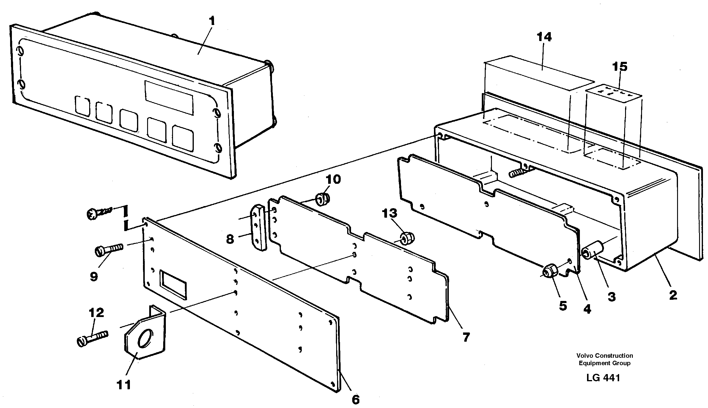Схема запчастей Volvo EC200 - 28727 Timer EC200 SER NO 2760-