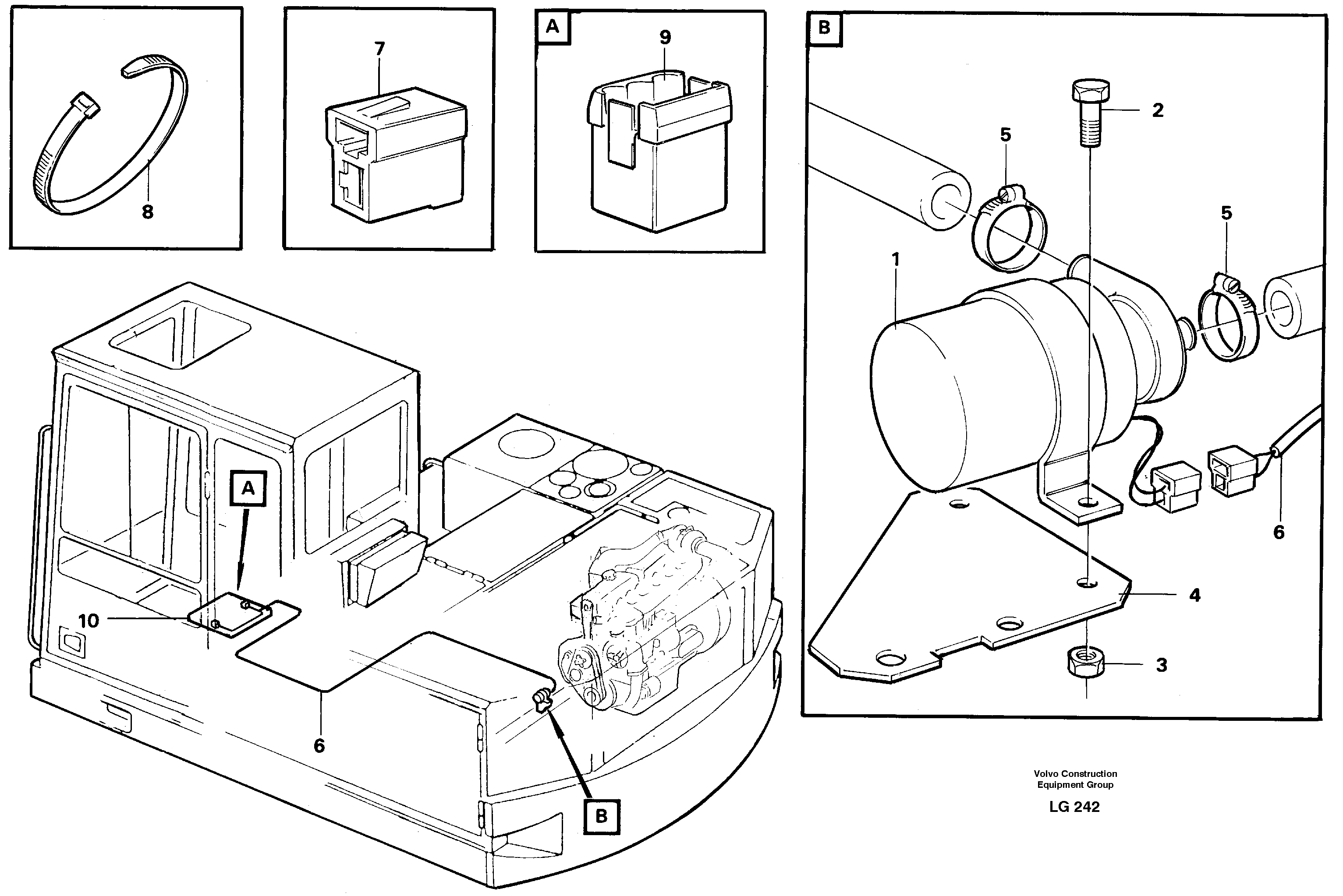 Схема запчастей Volvo EC200 - 85871 Cirkulation pump EC200 SER NO 2760-