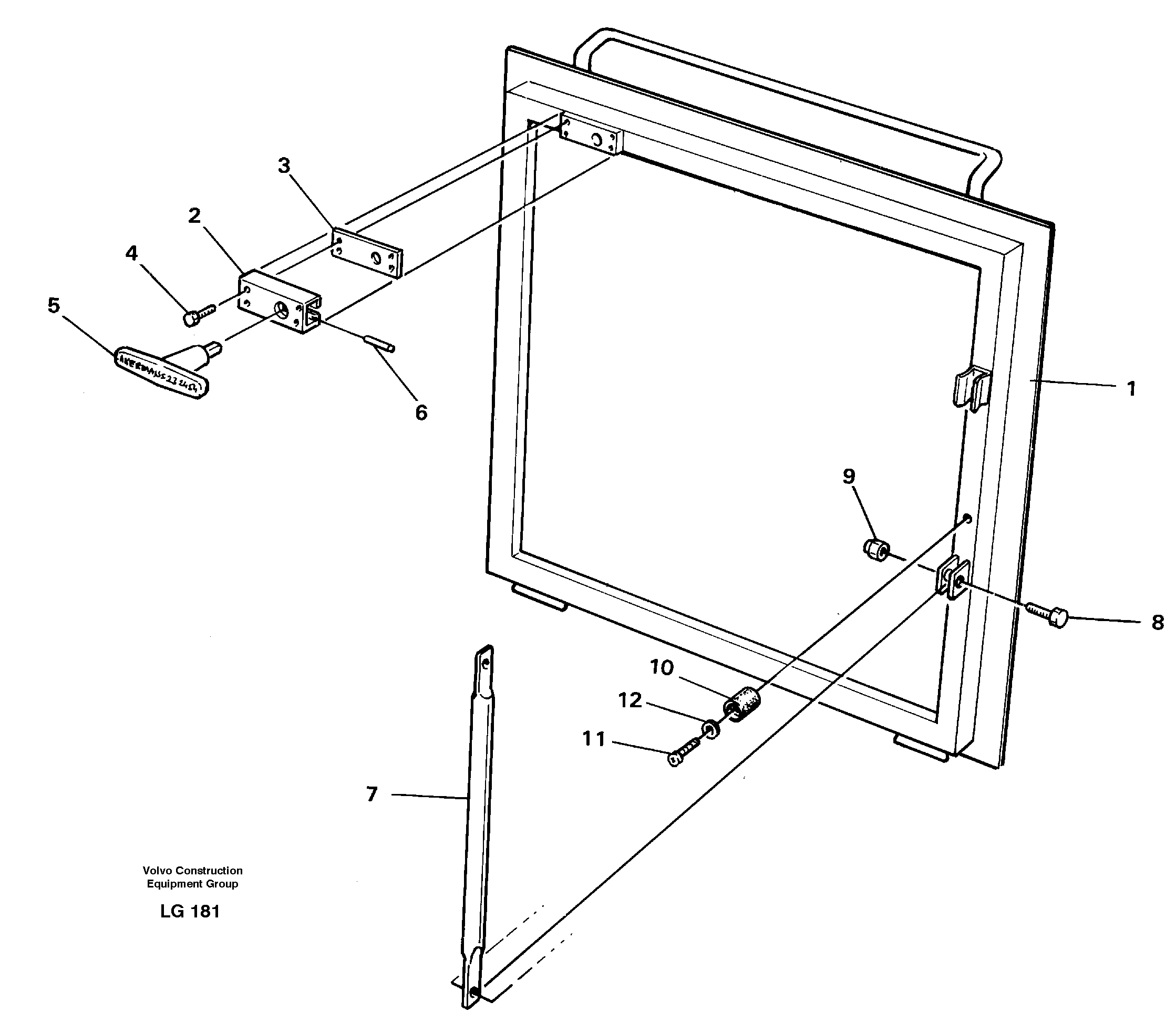 Схема запчастей Volvo EC200 - 40479 Hatch, valve housing EC200 SER NO 2760-