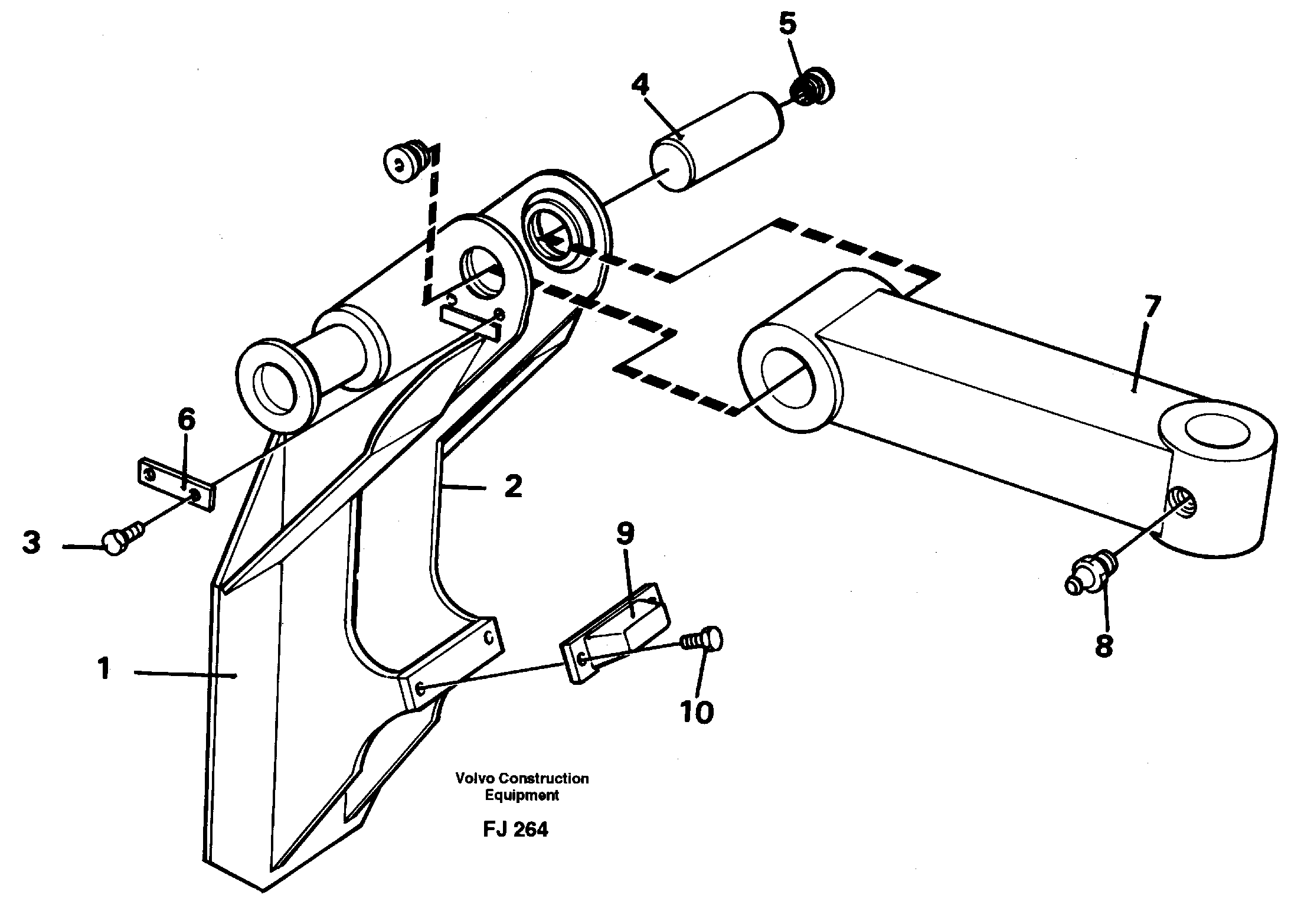 Схема запчастей Volvo EC200 - 60670 Clamshell rest EC200 ?KERMAN ?KERMAN EC200