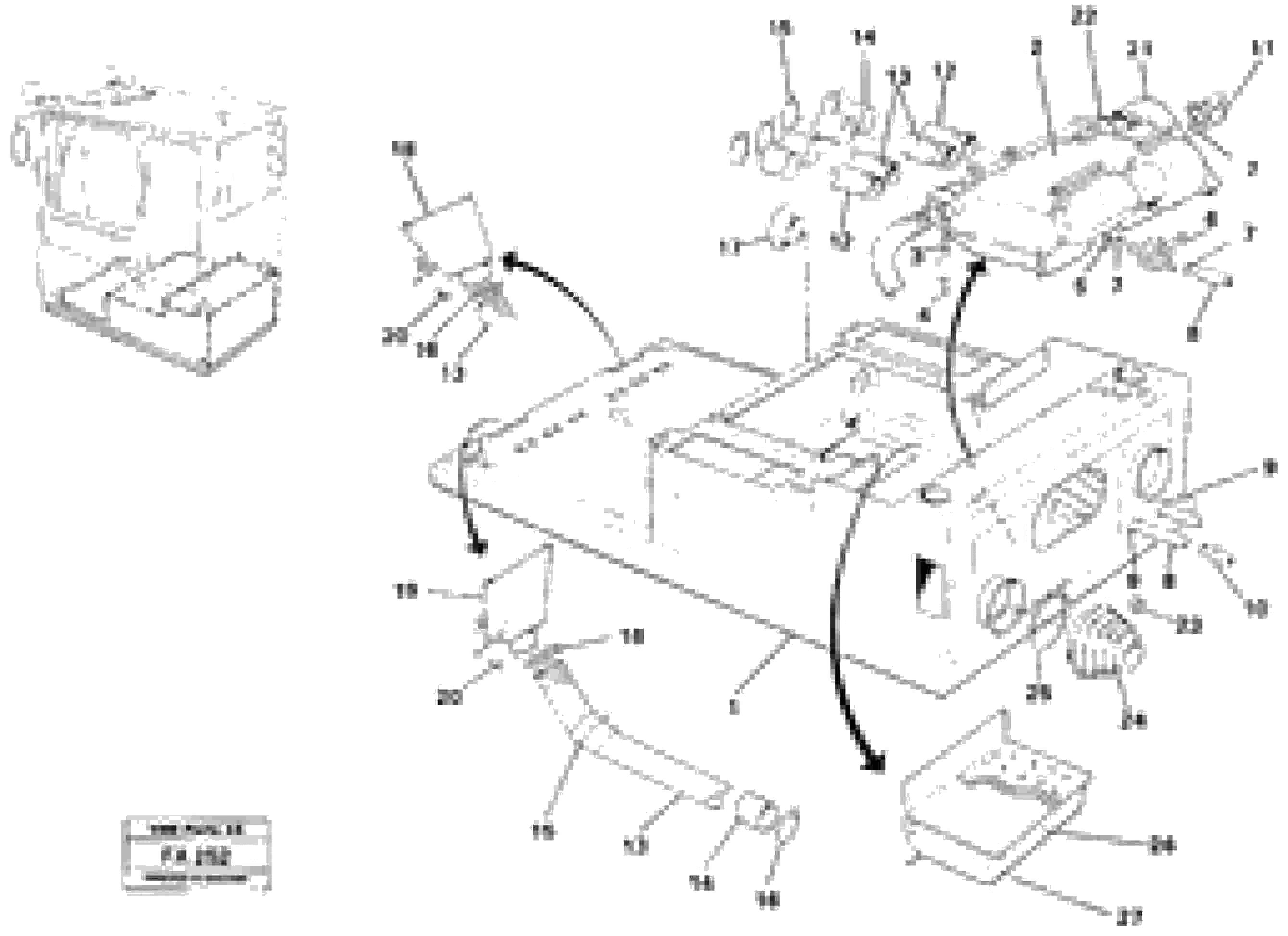 Схема запчастей Volvo EC230B - 83235 Radiator with fitting parts EC230B ?KERMAN ?KERMAN EC230B